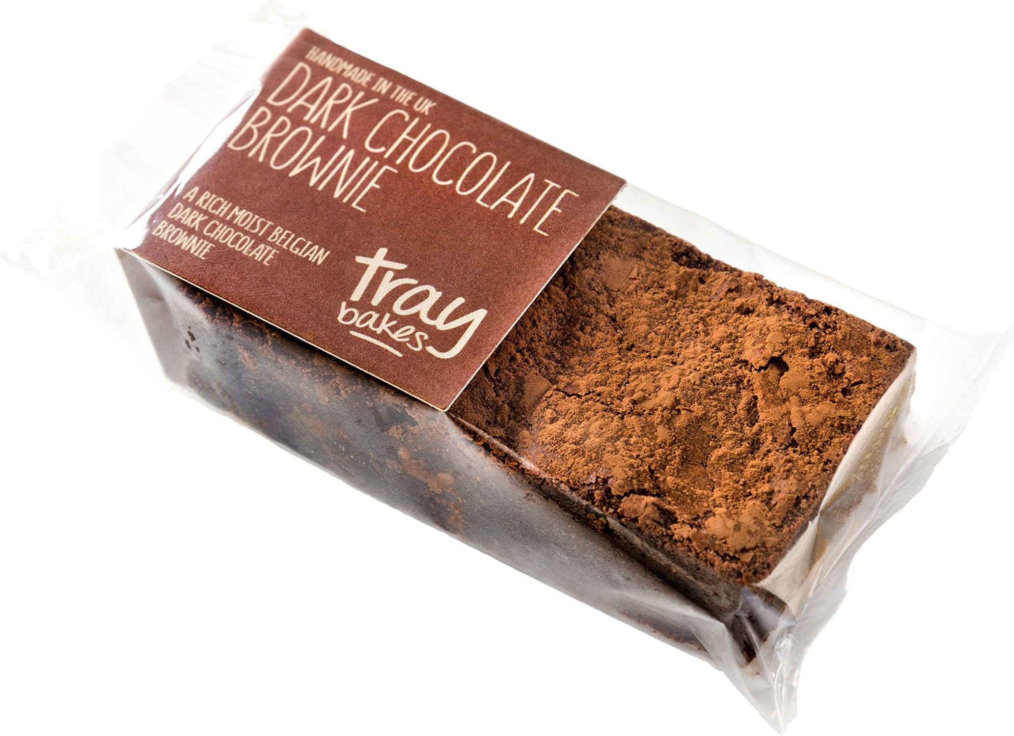 Traybakes' Dark Chocolate Brownies, Pack of 12
