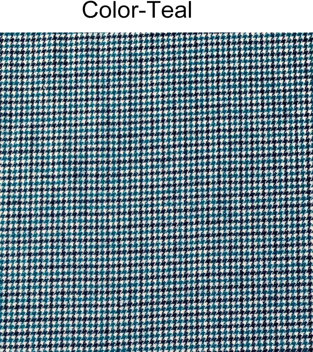 Men's 3 Piece Suit with Houndstooth Blazer Retro Tweed Scottish Tux Suit Set - Houndstooth Blazer, Pants, Vest