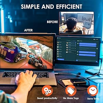 KEFEYA ノートパソコン画面エクステンダー Amazon.com: KEFEYA Laptop Screen Extender, 14