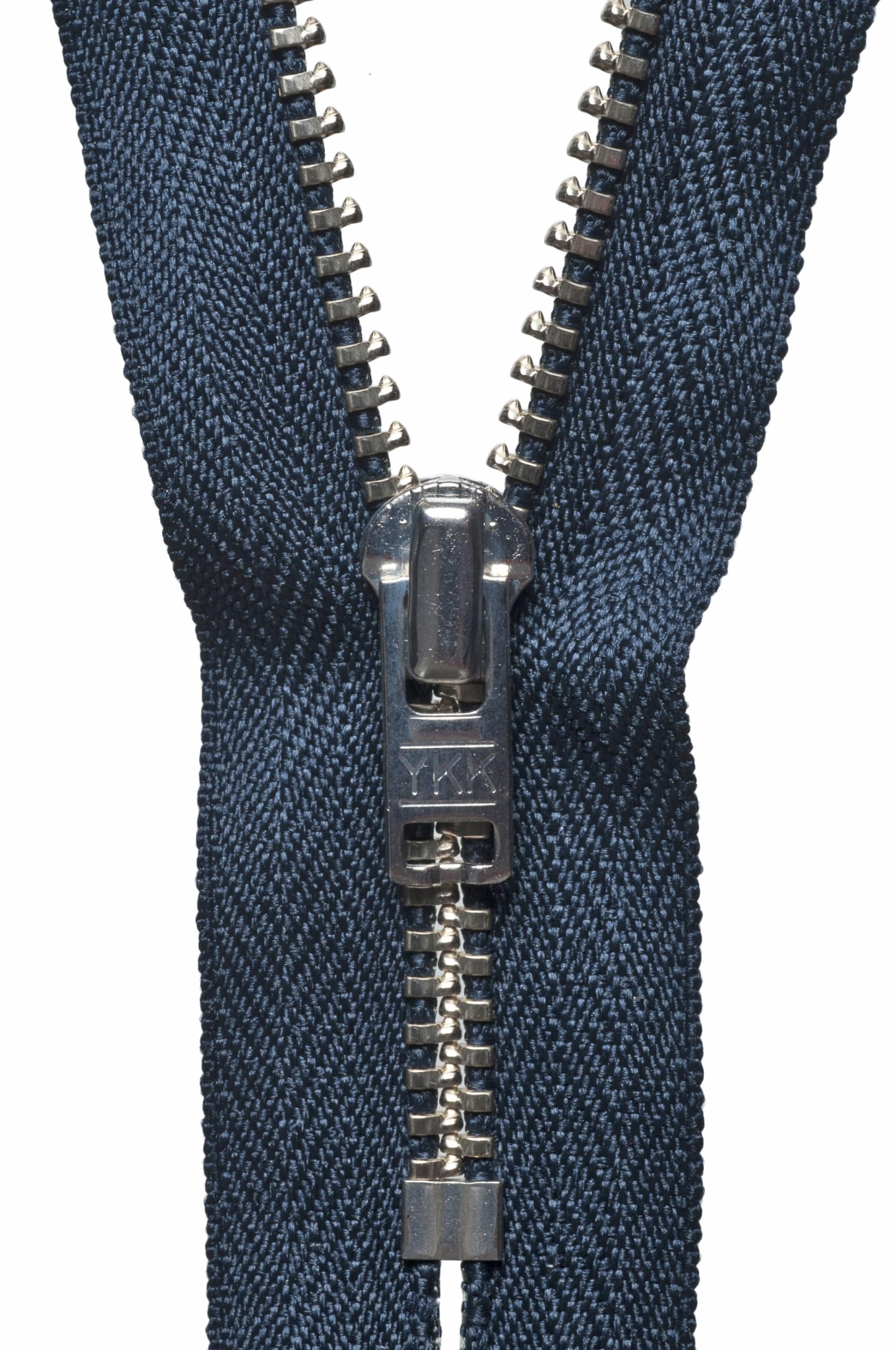 Ykk No. 560 Dark Navy Auto Lock Zip, 15 Cm Length