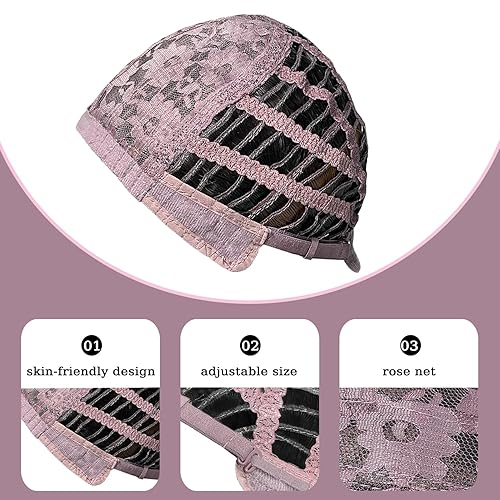 Miniatura 6 de Romantic Angels Peluca rubia ondulada con flequillo, pelucas sintéticas hasta el hombro para mujer, peluca de pelo de longitud media para mujer