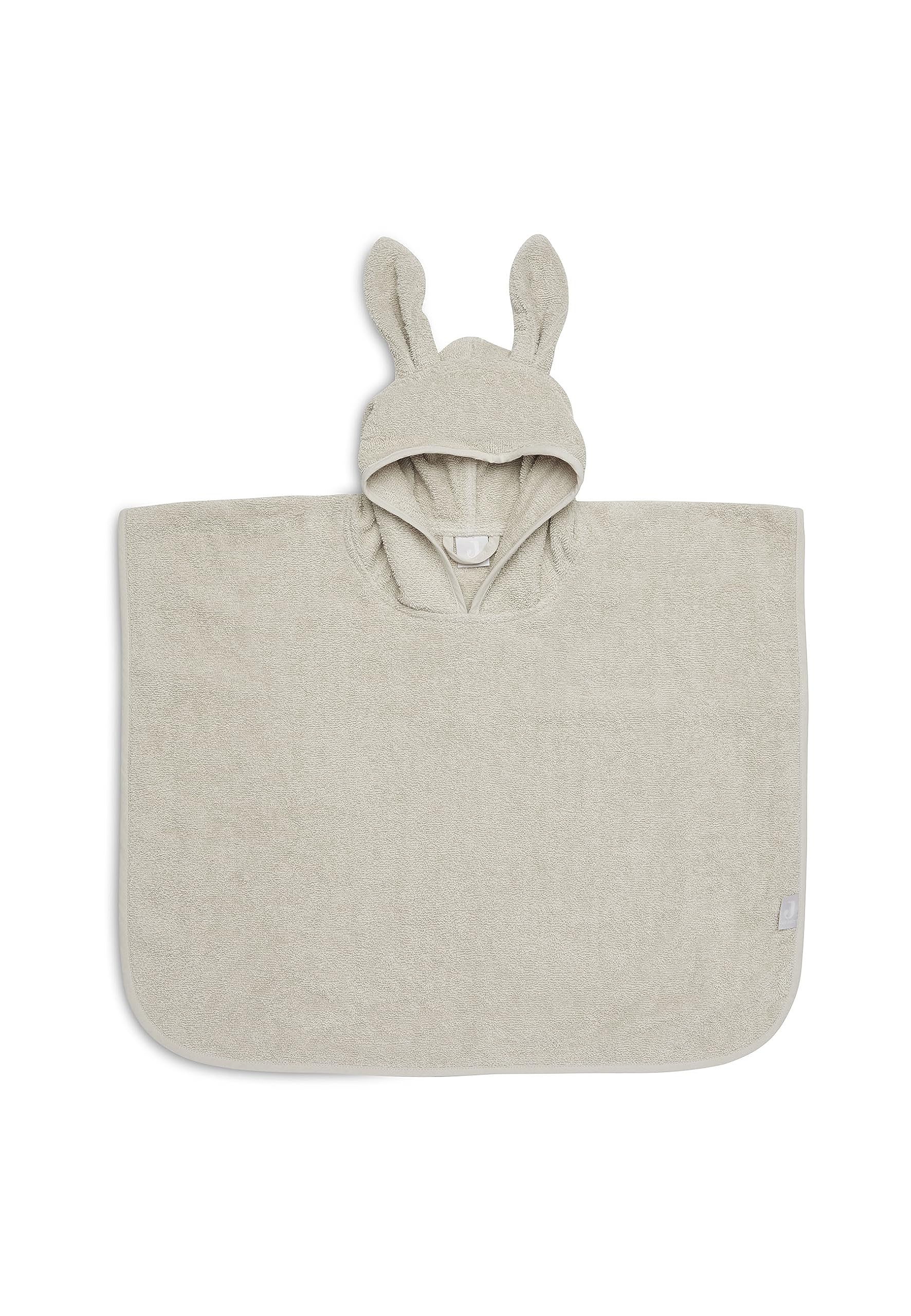 Jollein Poncho da bagno, 65 x 62 cm, asciugamano con cappuccio, beige | 533-550-00093