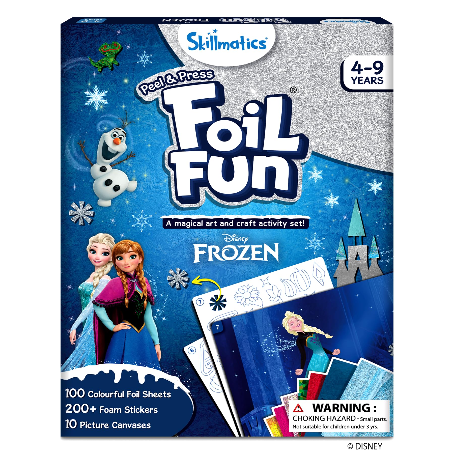 Skillmatics Foil Fun Disney Frozen Art Kit -1