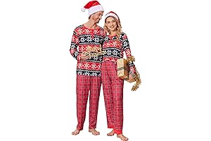 Ekouaer Christmas Pajamas for Men: Festive and Cozy Nightwear