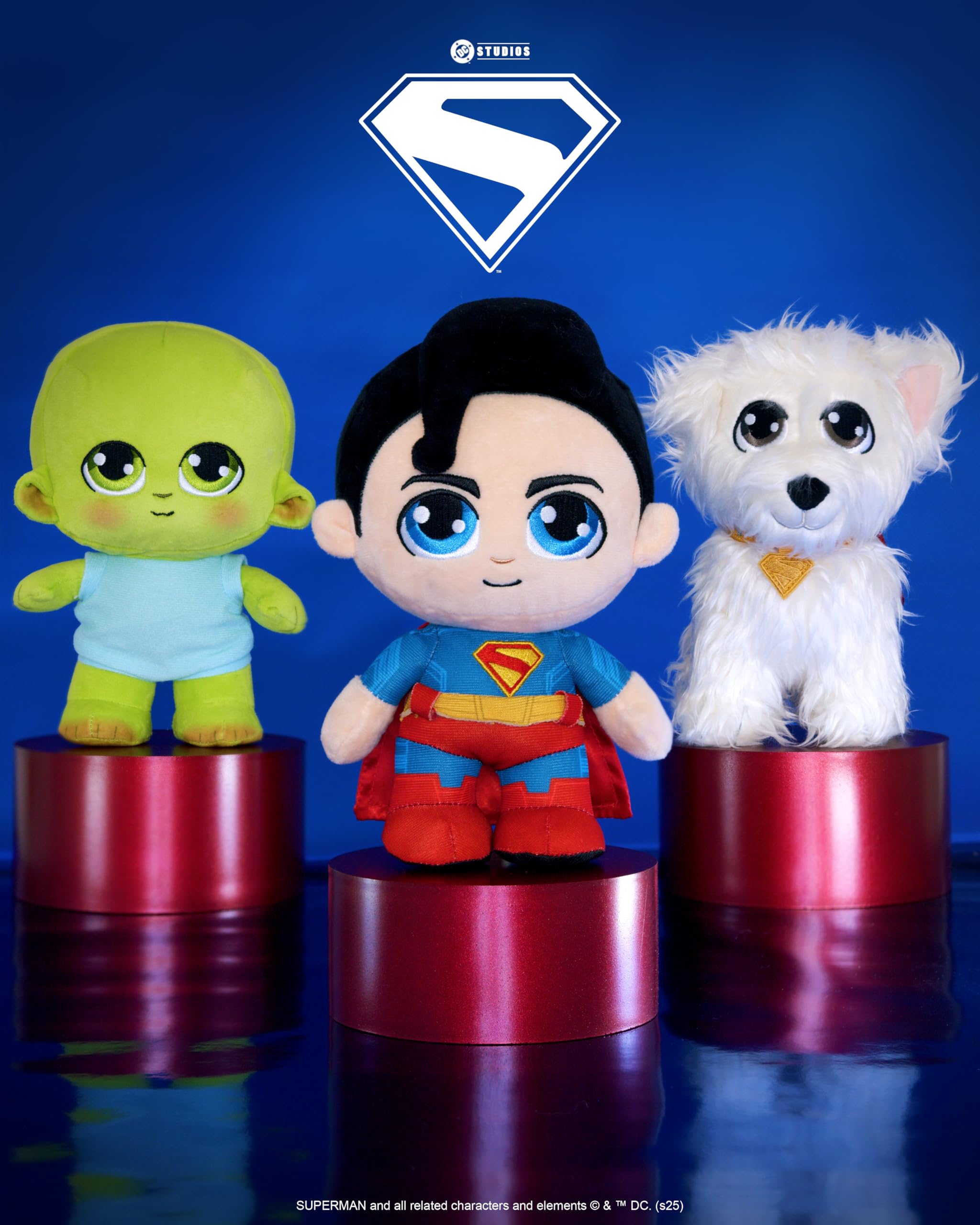 Peluche De Krypto El Superperro De The Noble Collection, Licencia Oficial, Suave Y Coleccionable