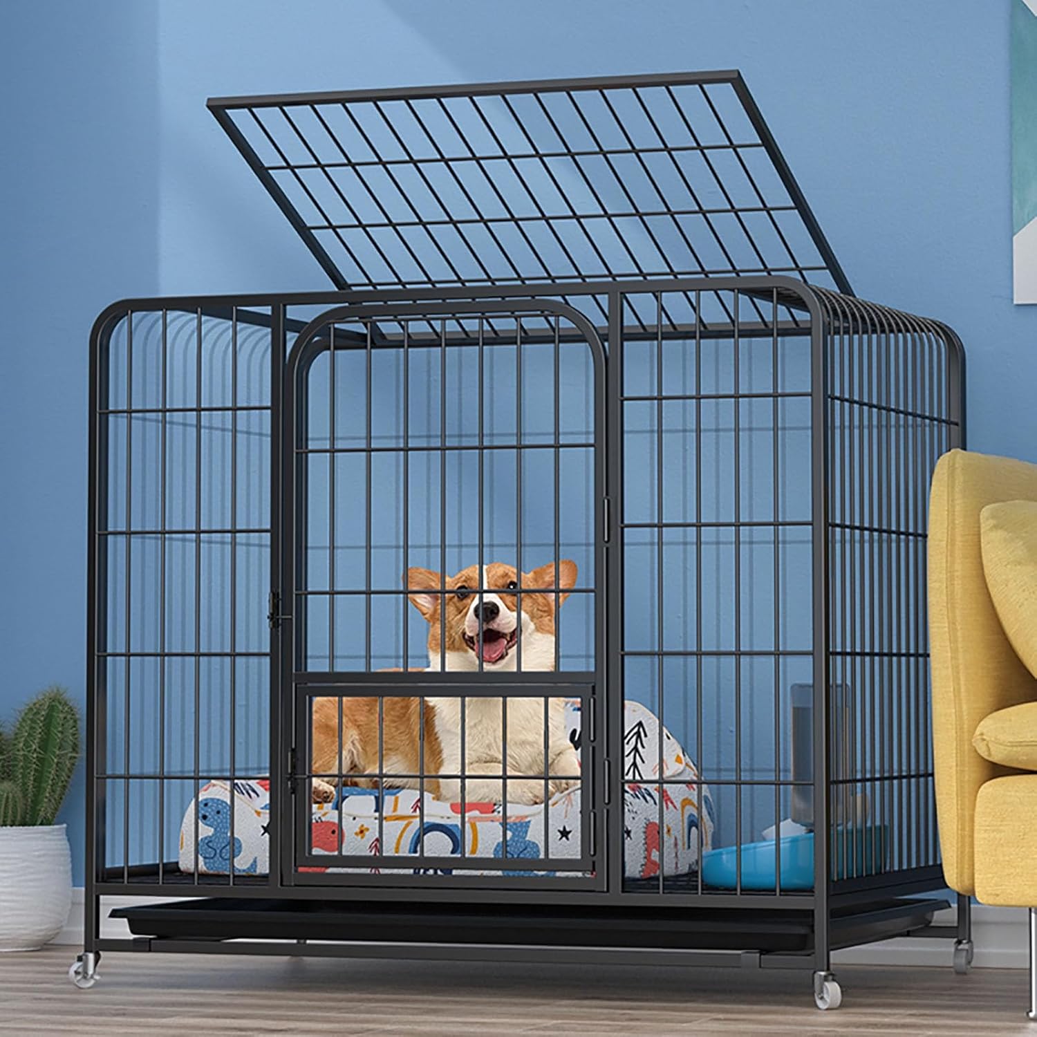 犬用ケージ 大型犬 ケージ錆びにくく丈夫 ゲージ 折りたたみ