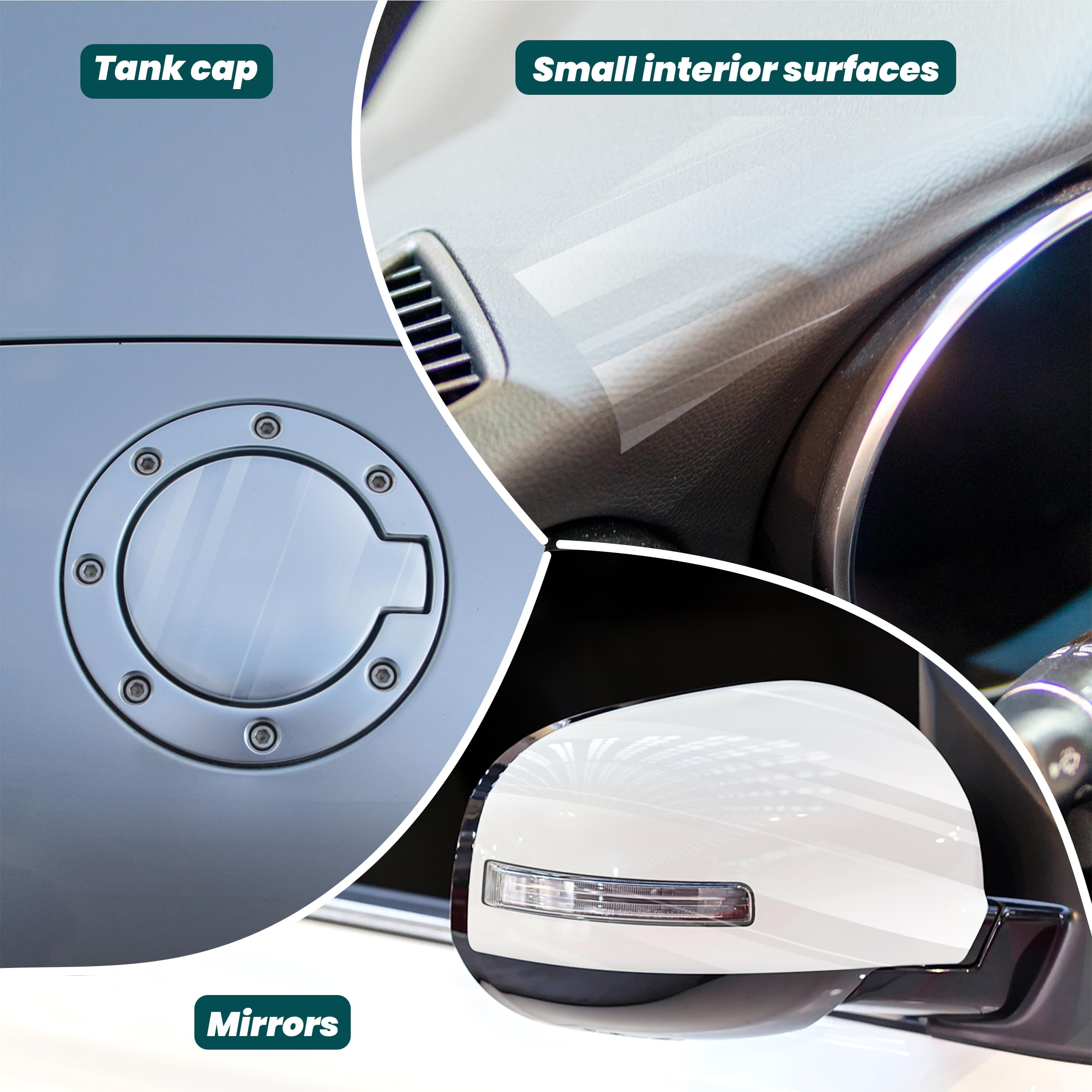 Adesivo in vinile per auto con pellicola trasparente bianco lucido Eco-solvente
