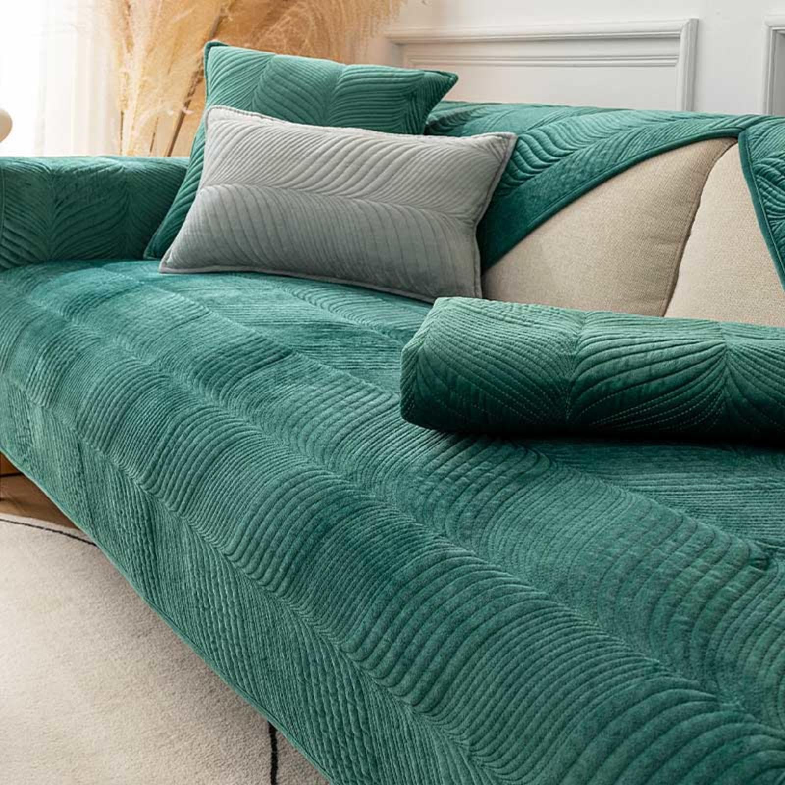 MTHGH Funny Fuzzy Corner Non Slip Sofa Cover Velvet Sofa Covers Waterproof Sofa Slipcovers Couch Covers Apply To L Shape 1 Seater 2 Seater 3 Seater 4 Seater Sofa,#2-pillowcase(45x45cm)