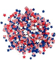 Vista 44 de Buttons Galore Sprinkletz - Piezas de arcilla polimérica para bricolaje, adornos de manualidades, 1.500 onzas, primavera y verano (pelota de juego)