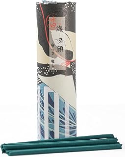 Kiki-WAKOU Japanese Handmade Incense from Kyoto,Japan.10 Sticks.Package by Ukiyo-e.Traditional Japanese Fragrance. for Zen, Meditation, Mindfulness (Ocean)