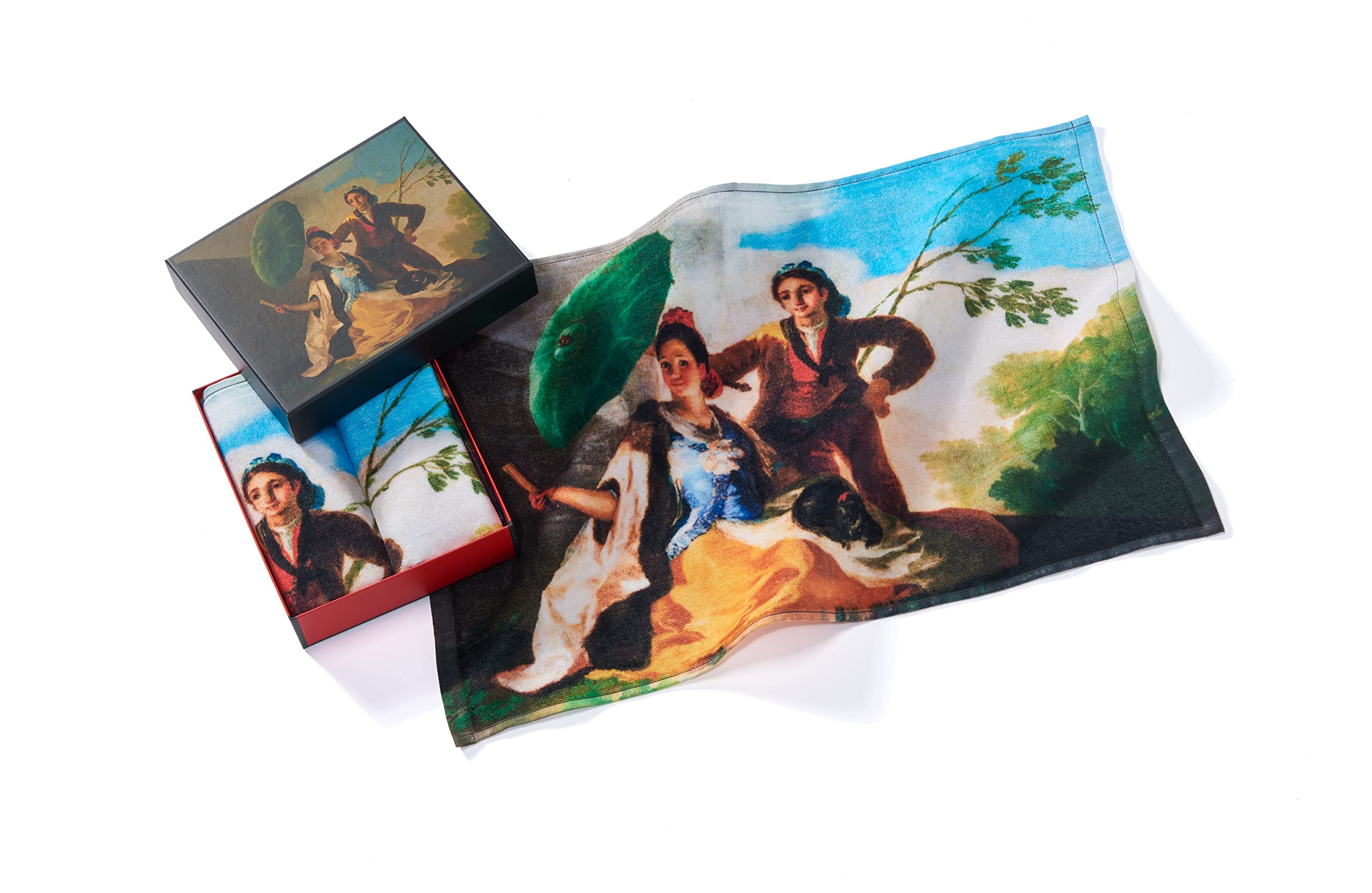 Serviettes d'invité Francisco de Goya Musearta, idée cadeau déco originale