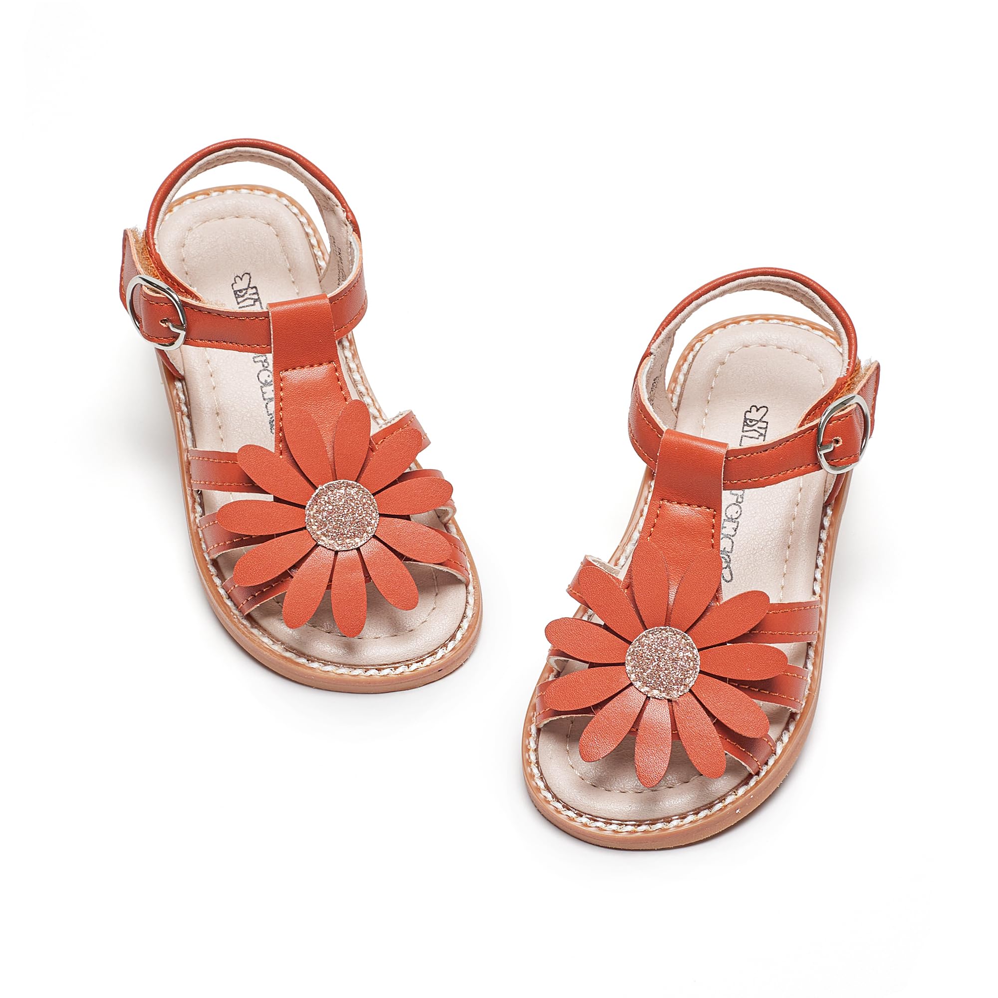 Kiderence Toddler Girls Sandals Little Girls Kids Summer Shoes Toddler Sandals