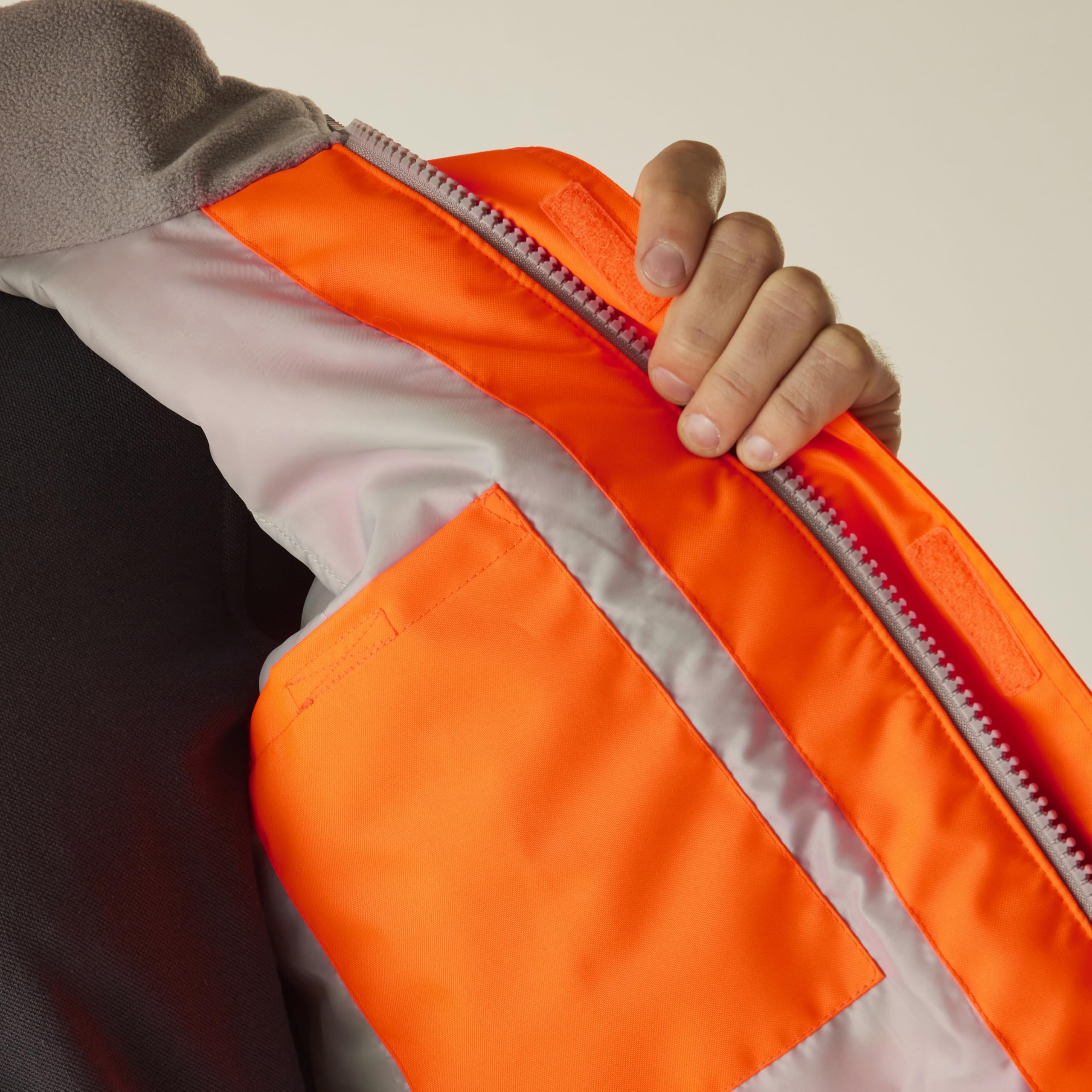 Regatta Professional Hi-Vis Parka Jacket Hombre Alta Visibilidad Pro Contract Dover Unisex Adulto