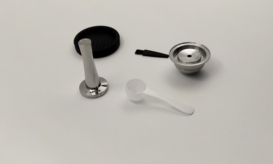 OlBuWa Coffee Tamper 49mm - Espresso Coffee Press with Silicone Tamper Mat for Home & Café