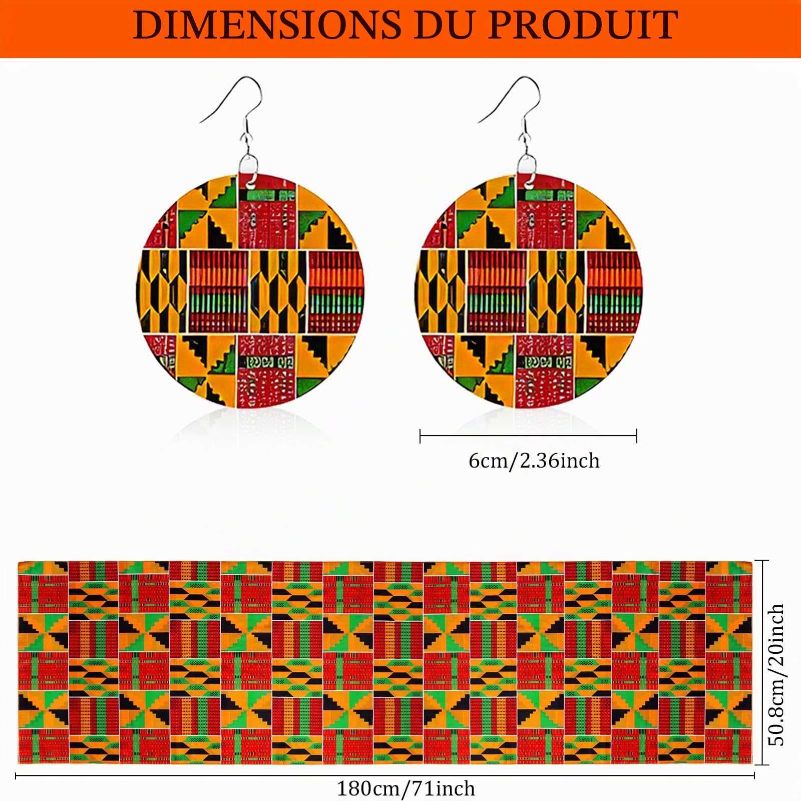 Jupes africaines pour femme 3 pièces maxi décontractée Dashiki, jupe traditionnelle taille haute, costume Ankara bohème, écharpe enveloppante extensible