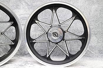 Amazon | ZRX400 キャスト ホイール ブラック | ホイール | 車