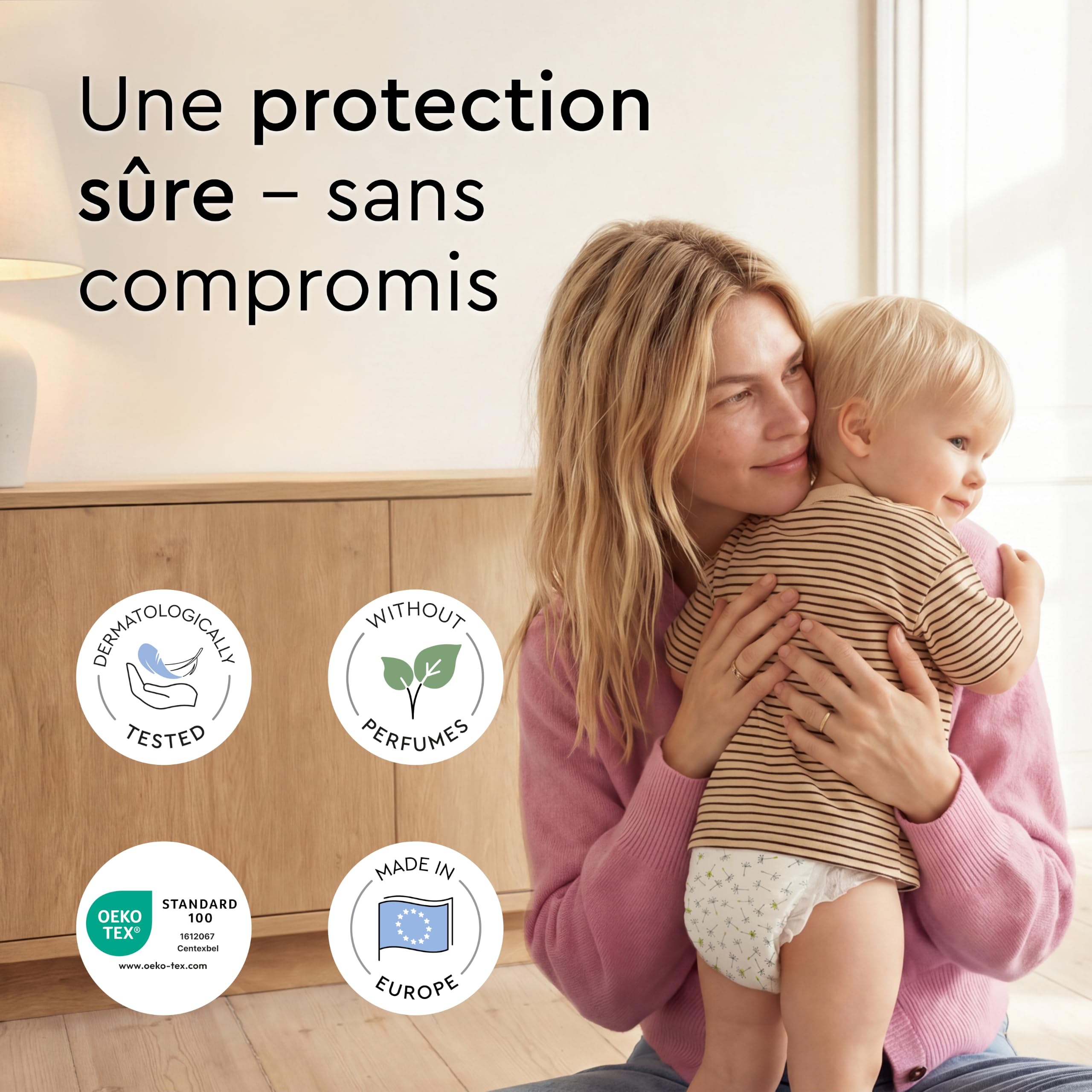 LILLYDOO - Couches-culottes Bébé Ultra Douces, Taille 7 (15+ kg), 102 pcs