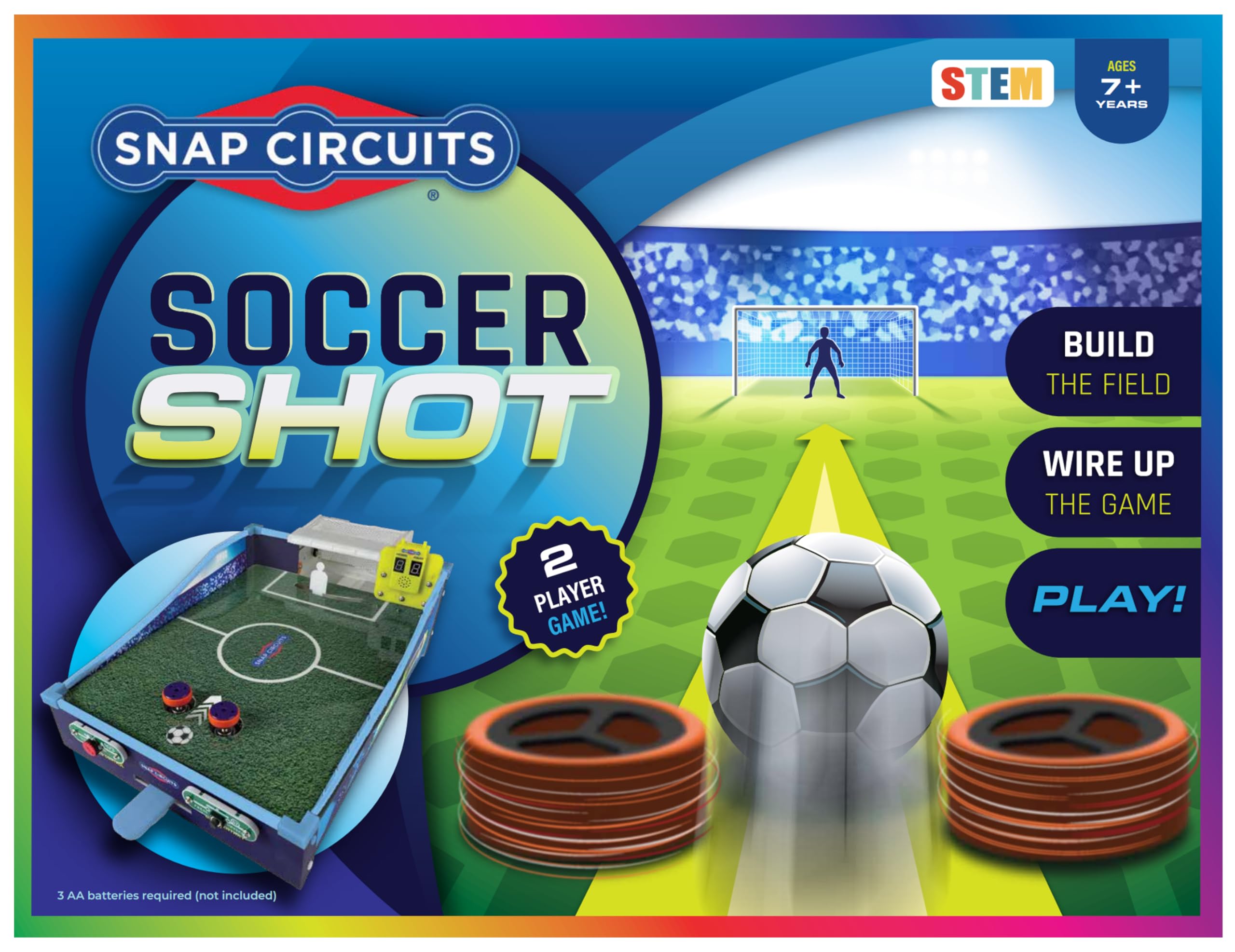 Amazon.com: SNAP CIRCUITS Soccer Shot STEM Tabletop Game for Kids