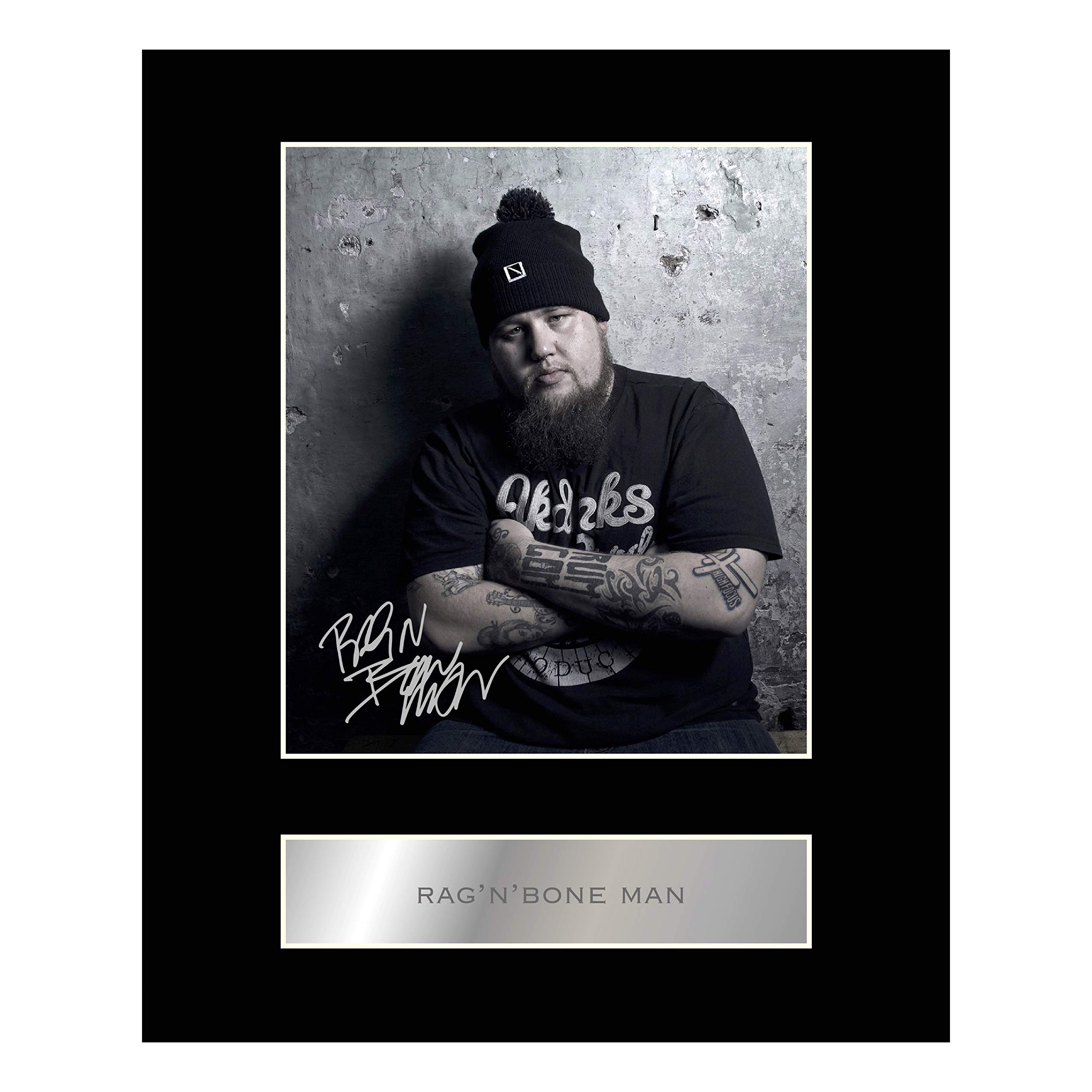 Rag'n'Bone Man Signed Mounted Photo Display #1 Autographed Gift Picture Print