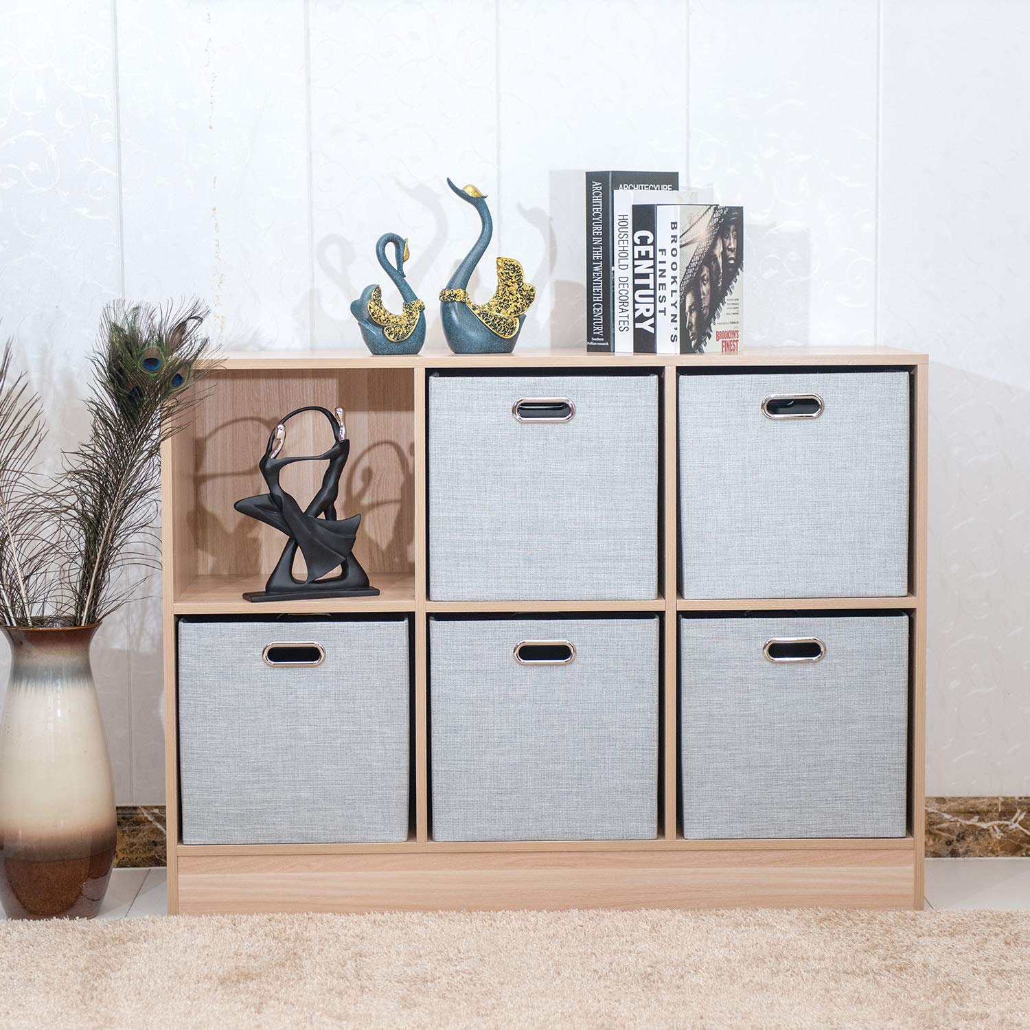 Buy Posprica Kallax Cube Storage Boxes, 28×28cm Collapsible Storage