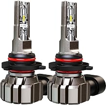 NINEO Direct Insertion 900-5 Bulbs Silent Series, +300% Brighter 20000LM, 6500K Cool White 900-5/HB-3 Fog Lights, Plug and Play, Pack of 2