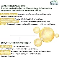 Vista 5 de Colágeno líquido orgánico prémium 5X para perros y gatos Sin pollo Péptidos de colágeno tipos I, II, III, V y X, MSM y biotina