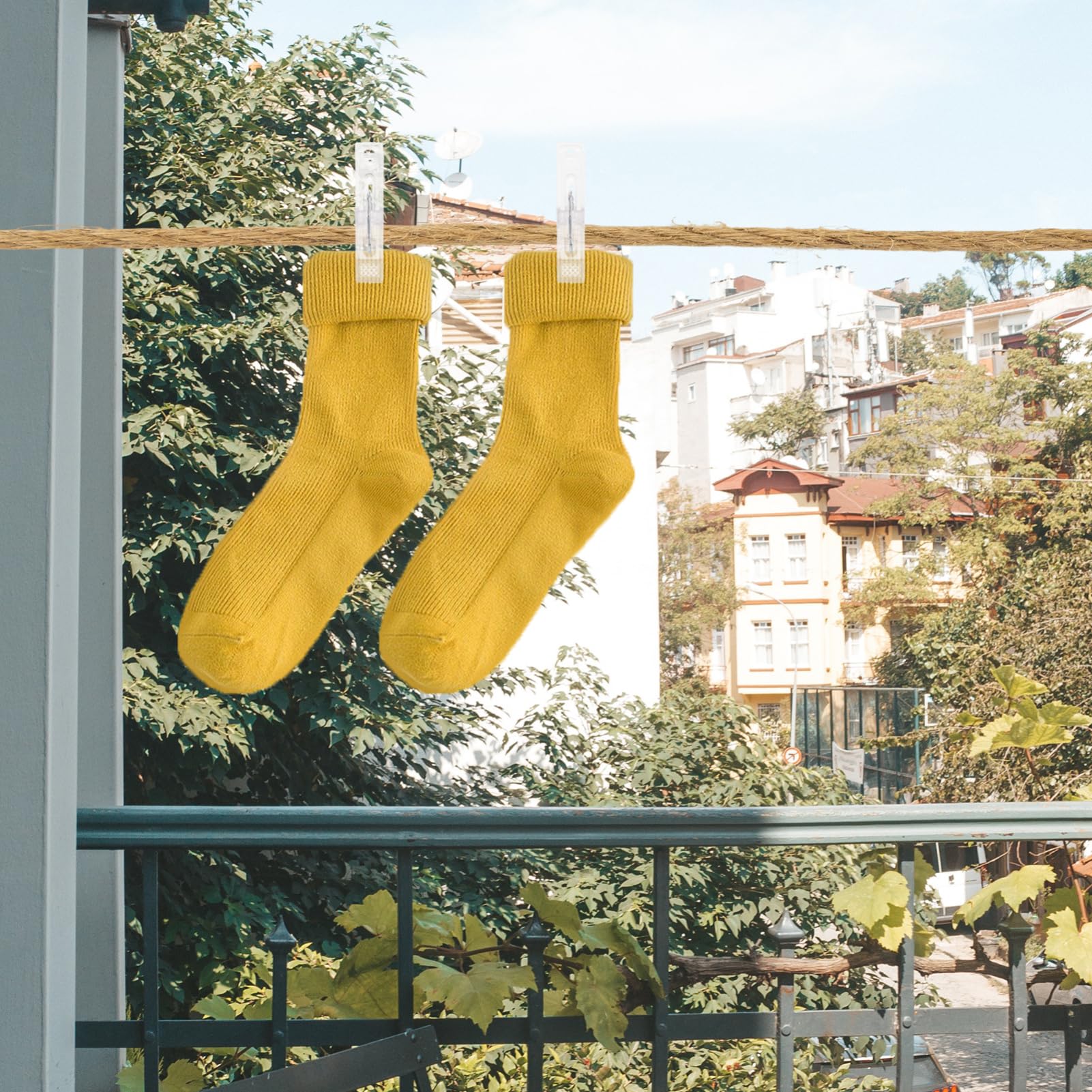 ULTECHNOVO 5 Set Mollette Per Calzini E Biancheria Intima Mollette Per Bucato Piccole Multifunzionali Antivento Per Trapunte Per Asciugatura 10 pezzi*5