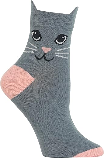 Hot Sox Womens Cute Animal Anklet Socks