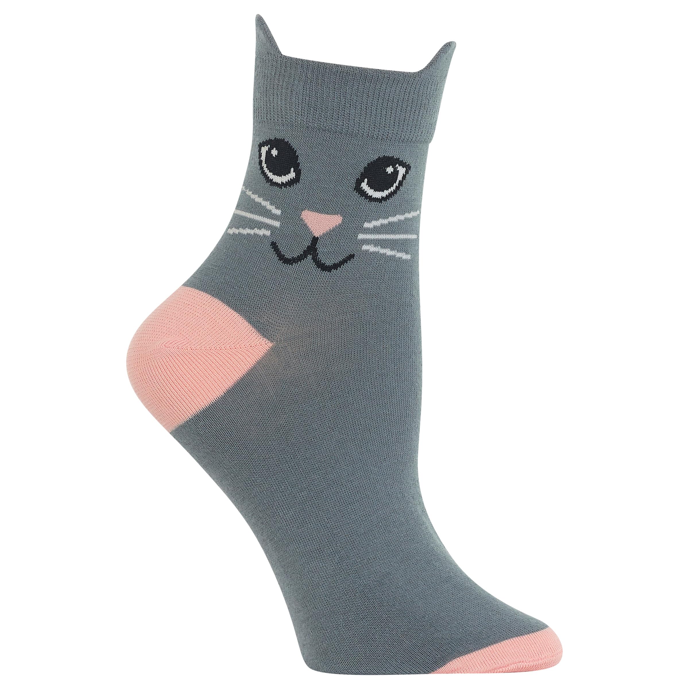 Hot Sox Women's Cute Animal Anklet Socks
