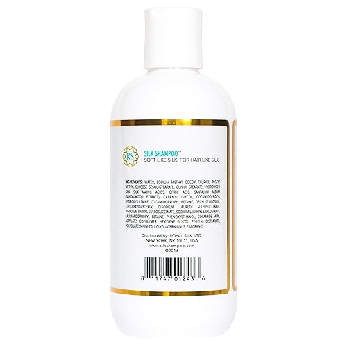 Miniatura 3 de Royal Silk El champú de seda original suave como la seda para el cabello como la seda. Ultra suave, calmante y suave. Todos los géneros, edades,