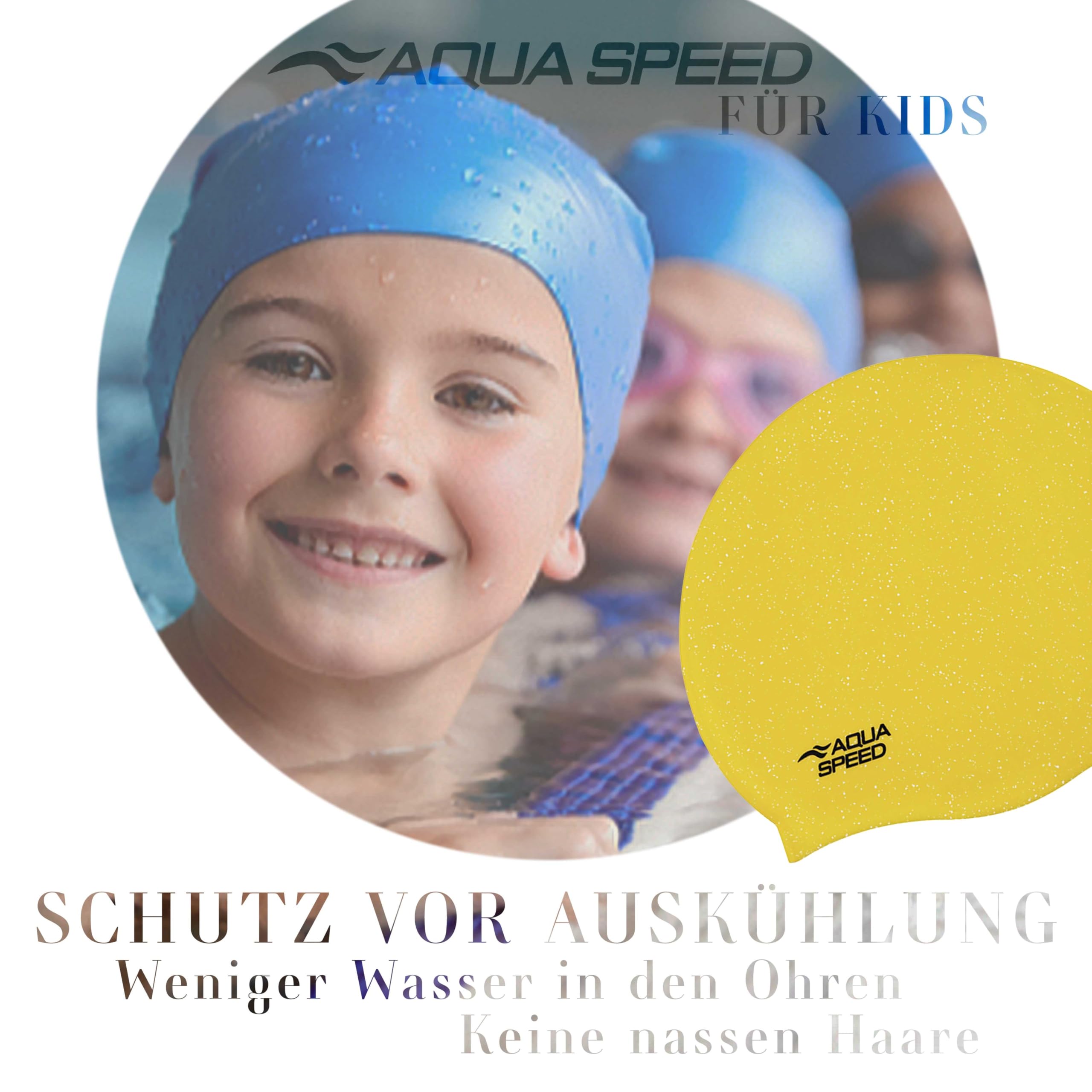 Aqua Speed RECO Swimming Cap 100% Recycled Silicone, RECO-18 - Image 4