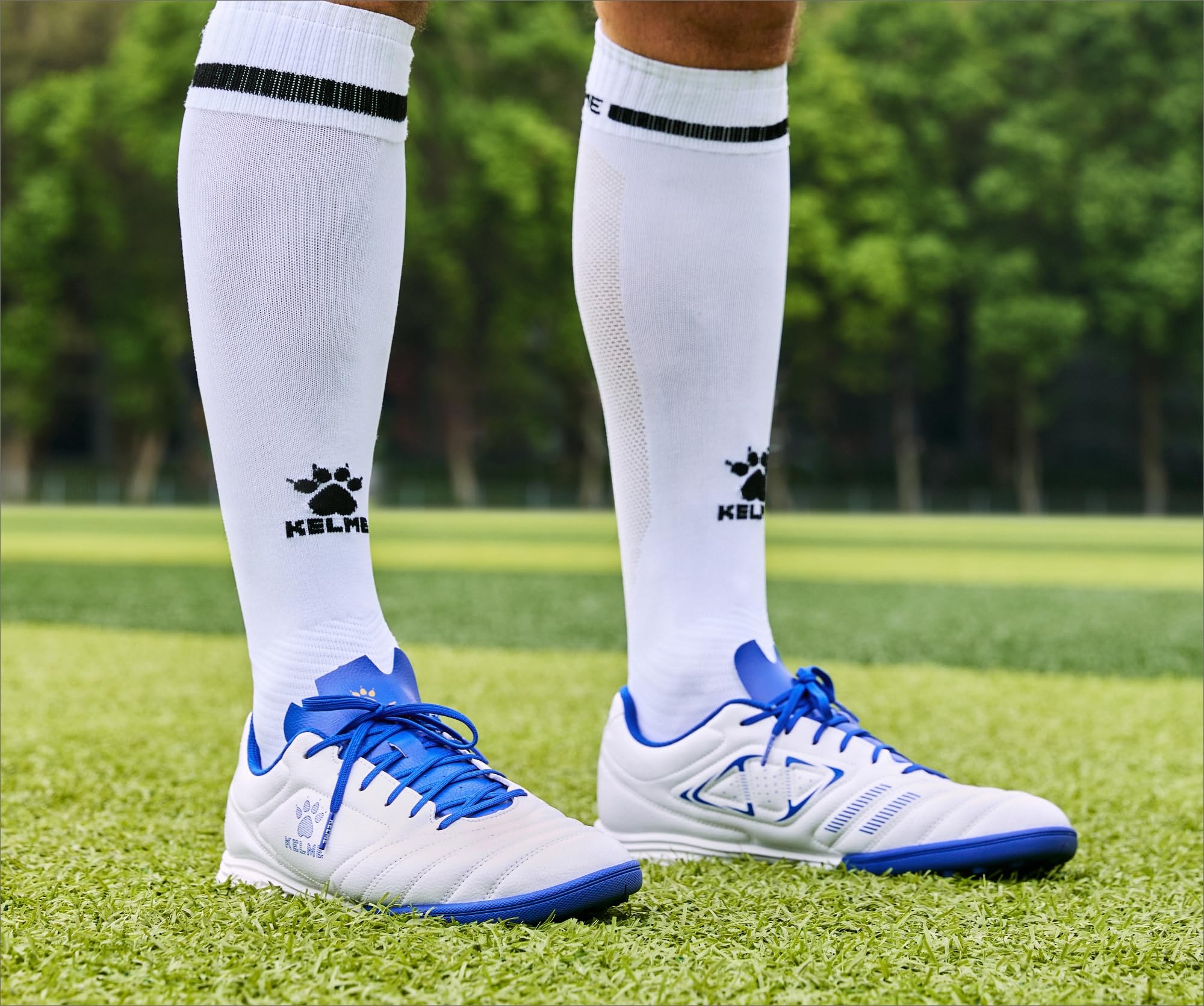 KELME Chaussures de football Turf, futsal à crampons d'intérieur pour homme et femme, football et baseball