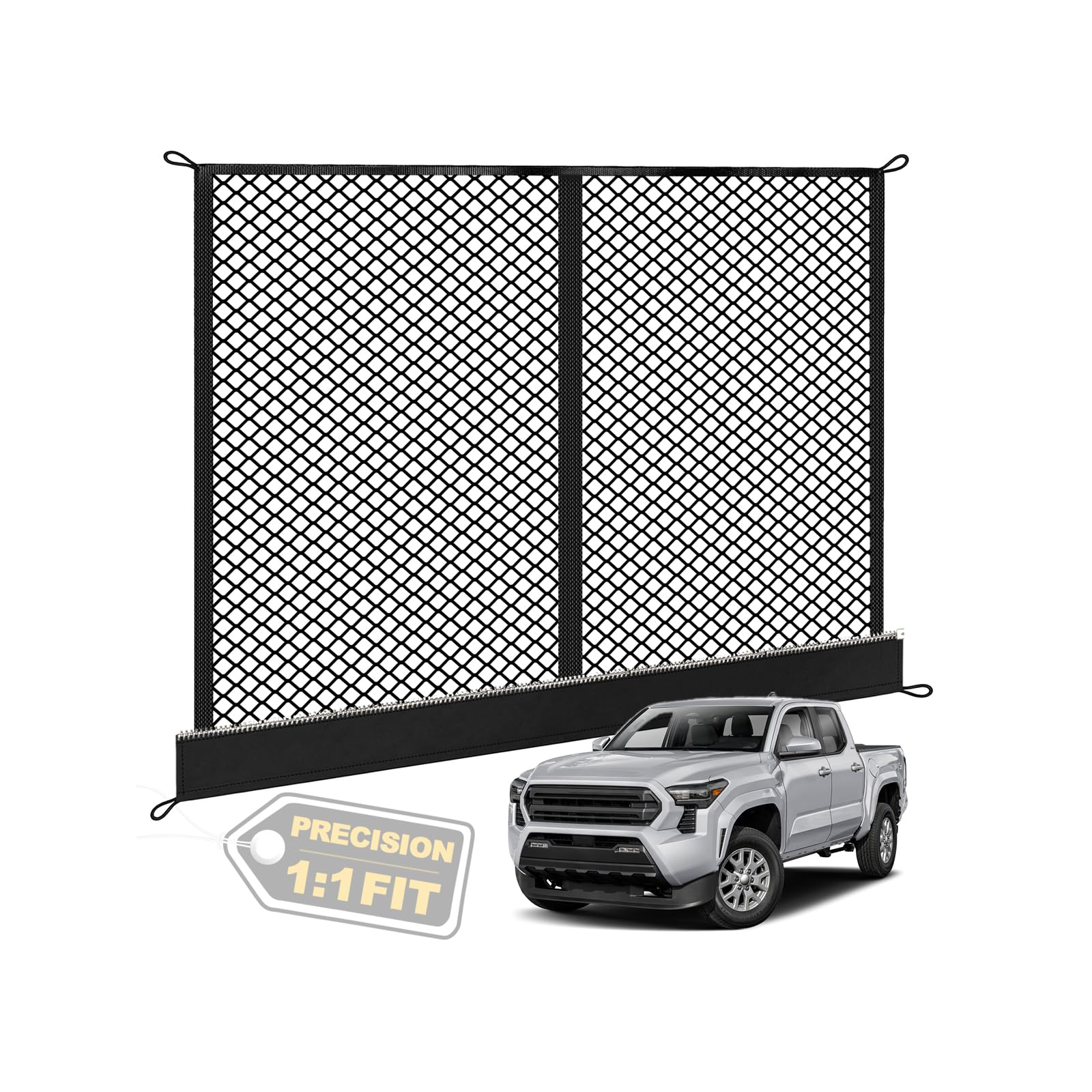 Cargo Net for Silverado/Ridgeline/Ram 1500/Tacoma/Tundra/Frontier/Sierra