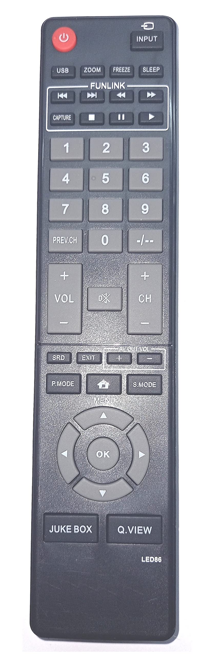 Remote Compatible for Juke Box Fun Link Q View