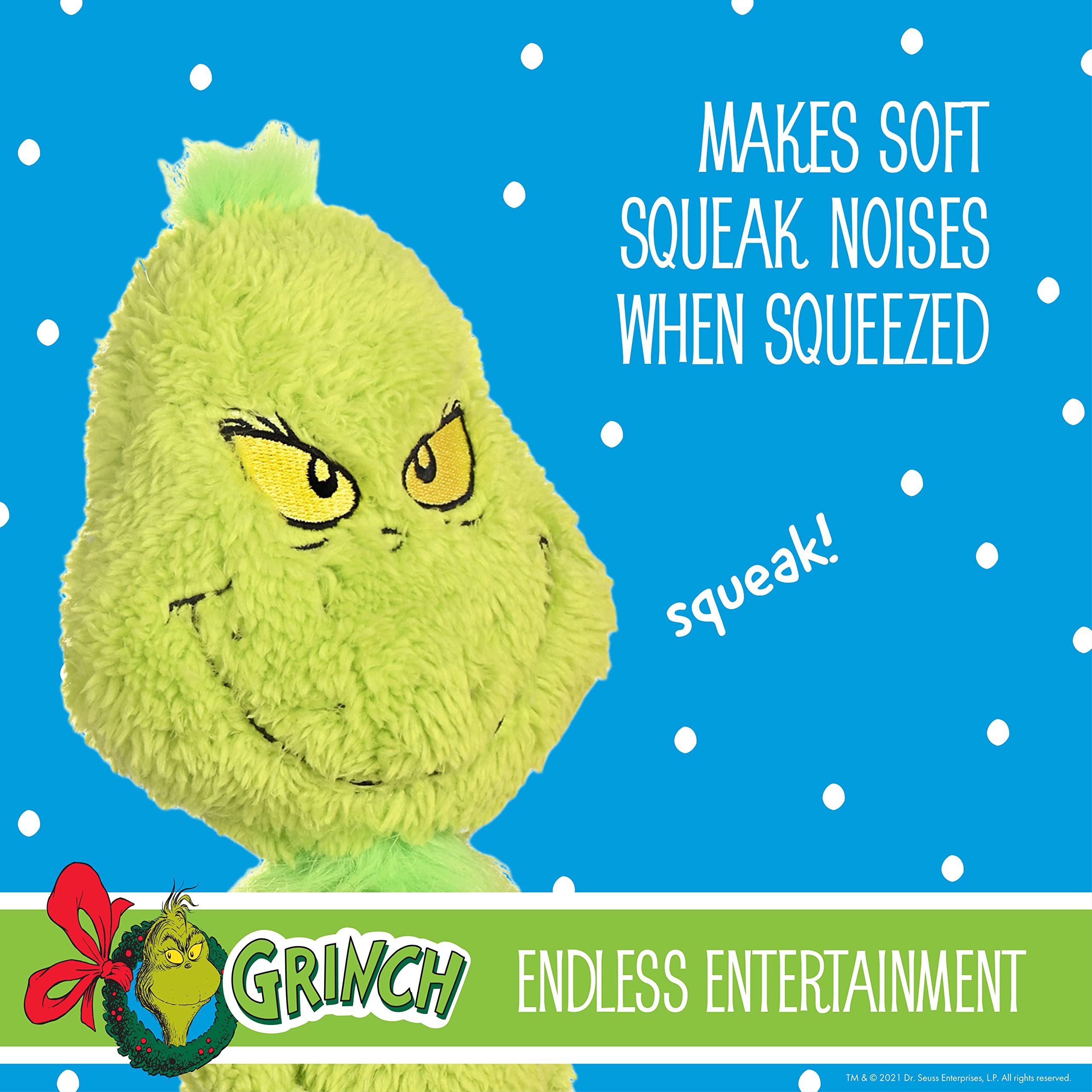 Amazon | Dr.Seuss for Pets Dr.Seuss The Grinch ぬいぐるみ ビッグ