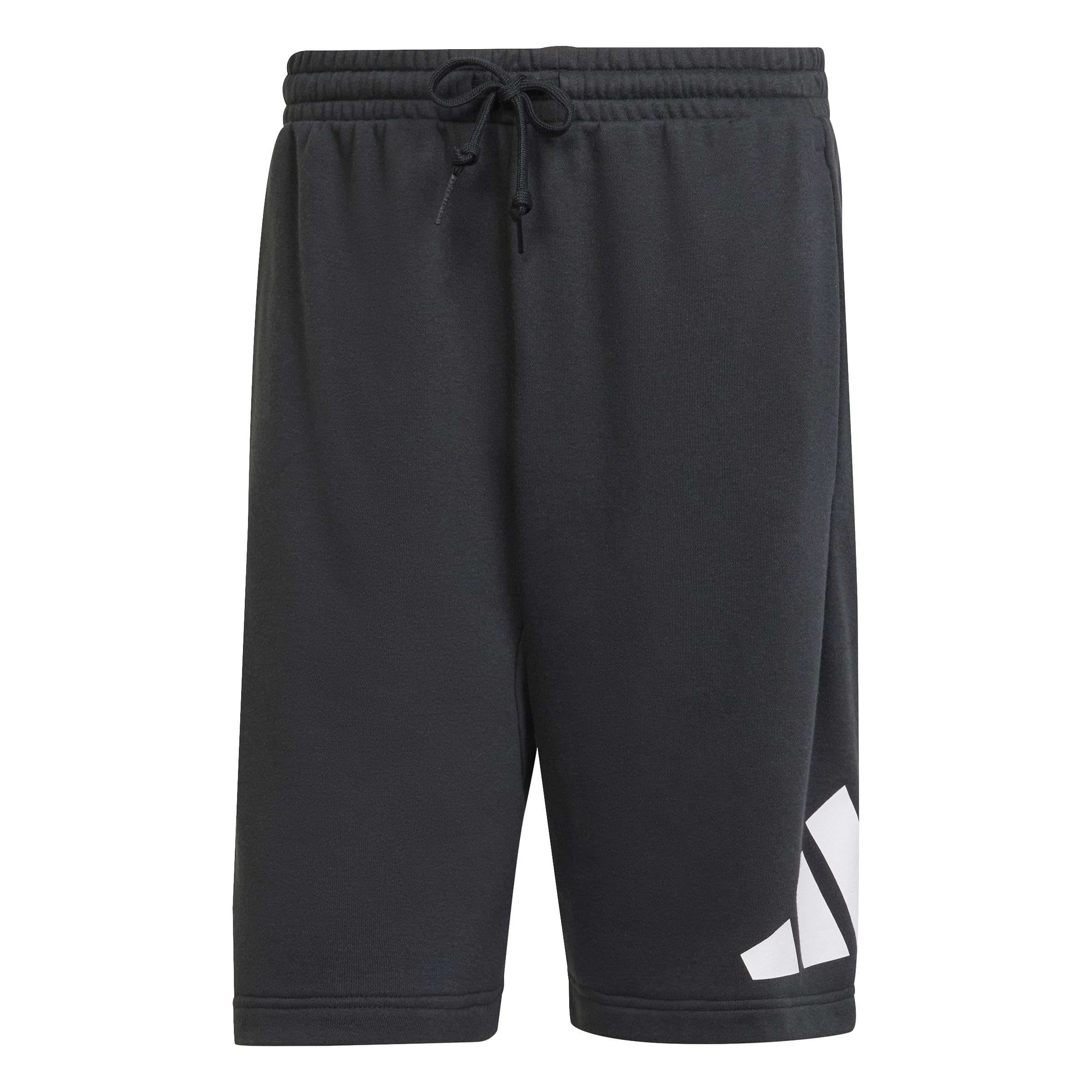 Adidas Men's Black Big Logo French Terry Shorts in Size XL, Sports Direct