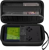 Vista 8 de Againmore Hard Case Compatible with Analogue Pocket Handheld Game Console, Portable Mini Game Player Storage Bag for Video Games Cards, Charging
