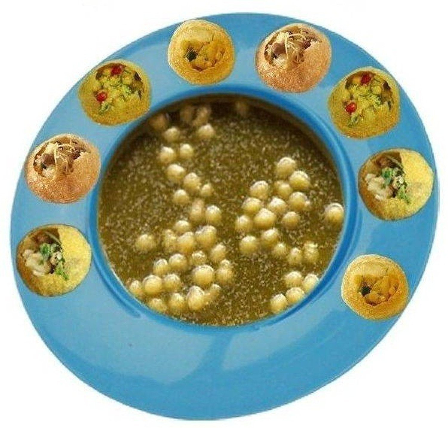 Gade Panipuri Plates - Set of 6 -2