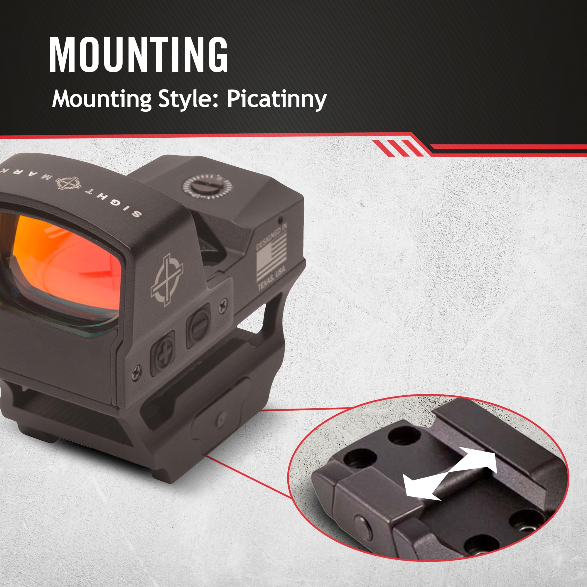 サイトマークCore Shot A-Spec FMS ドットサイト Amazon.com : Sightmark Core Shot A-Spec FMS Reflex Sight : Sports