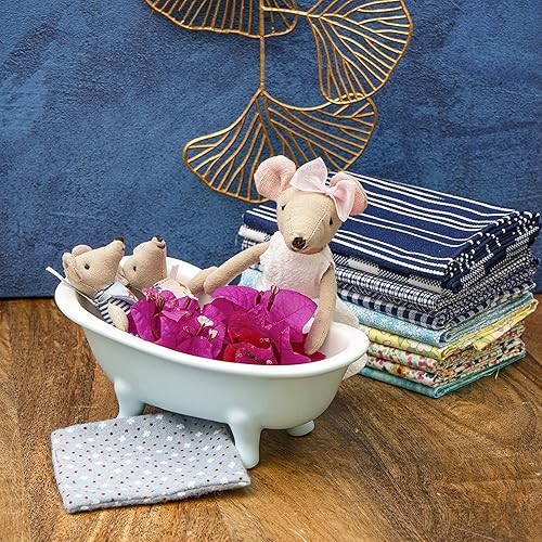 Miniatura 3 de LEVLOVS Angelina Bailarina Muñeca Sissy Mouse en caja de cerillas Ratón en una caja de regalos de bebé Regalo Muñeca escandinava Muñeca de lino