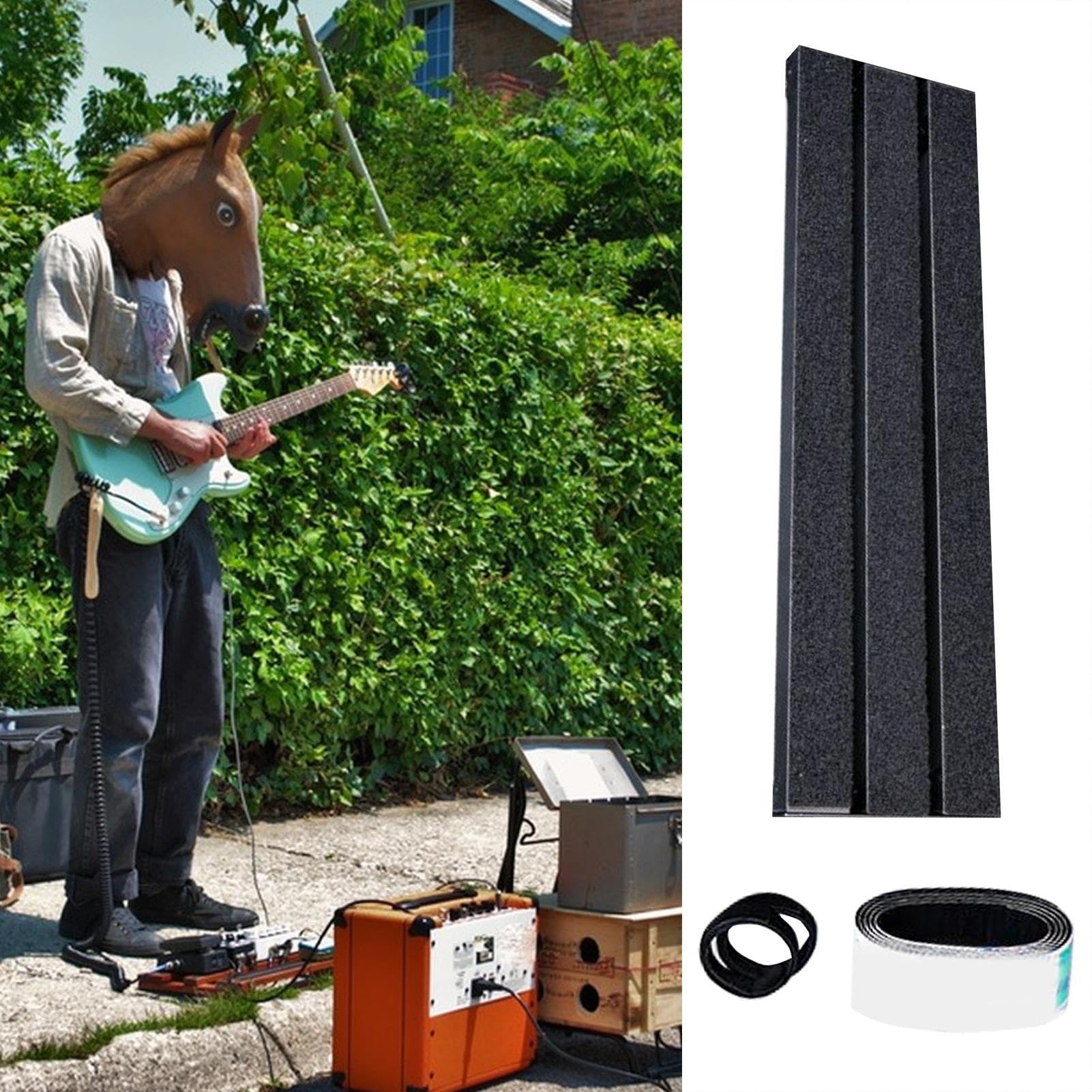 Kleine Gitarre Pedalboard Präzisionsfeste Gitarren- und Instrumentenzubehör