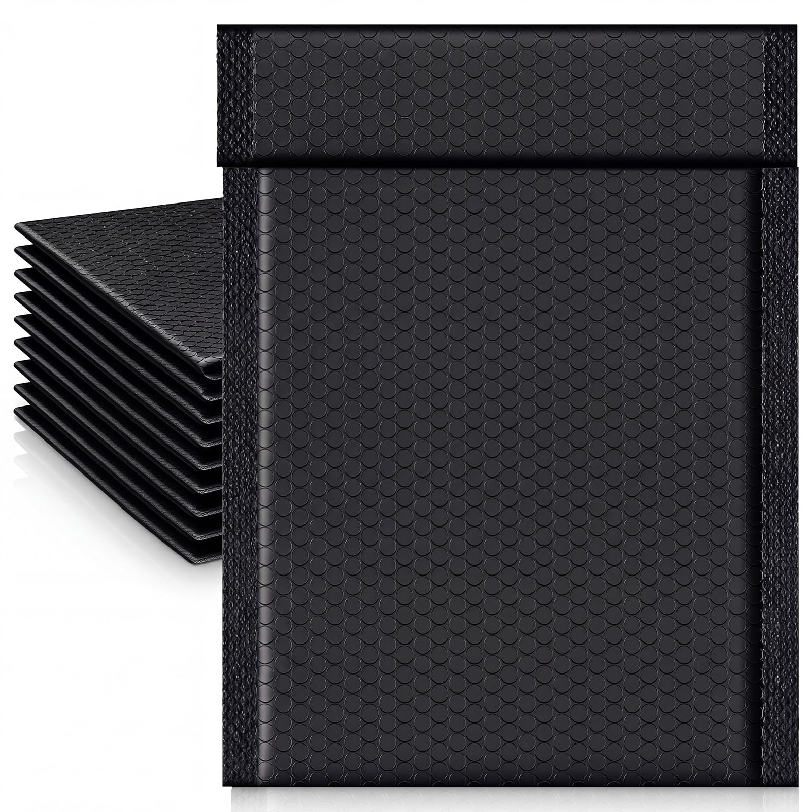 Ireer 10 Pack 12 x 16'' Extra Large Bubble Mailers Padded Envelopes, Black