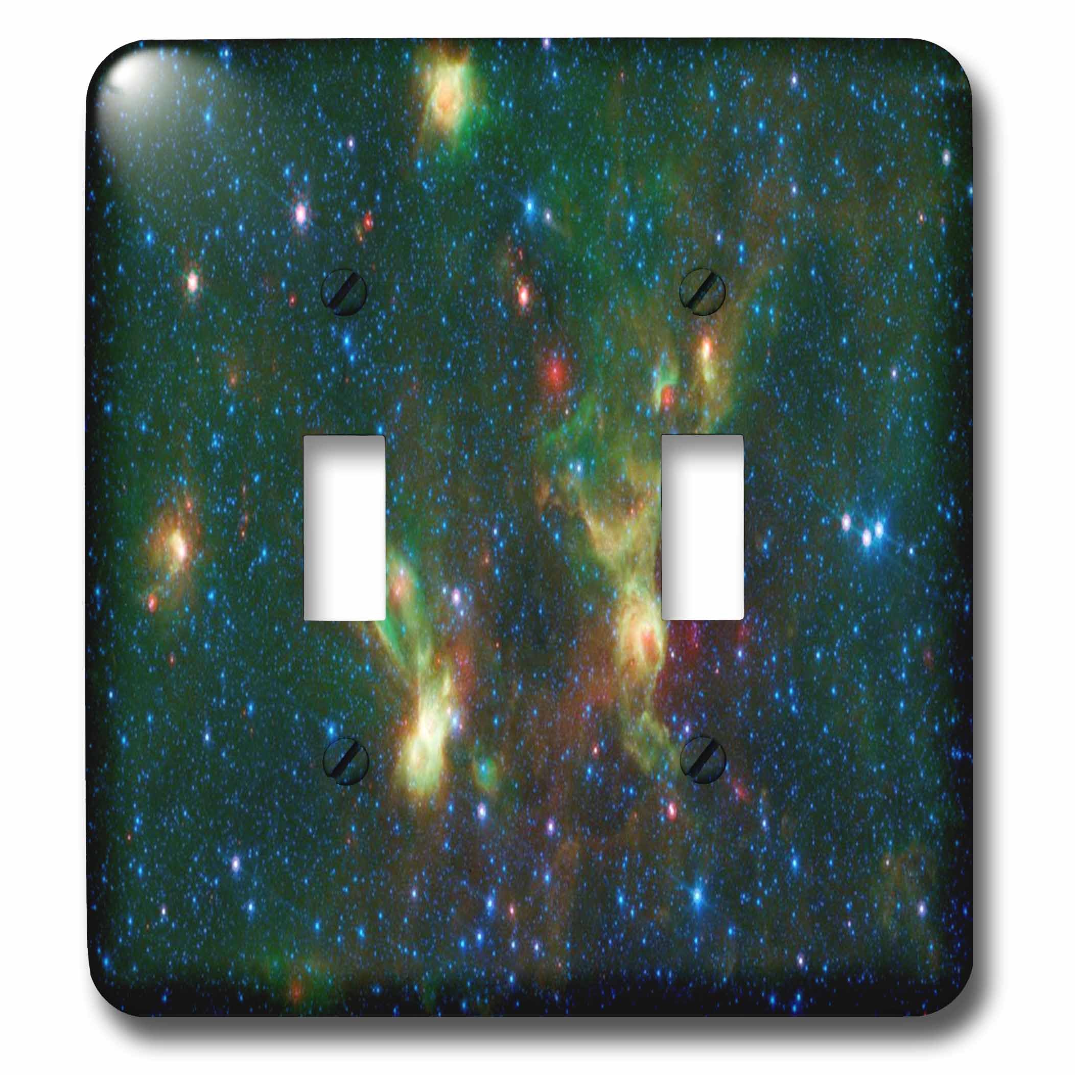 Capot d'interrupteur de lumière variable 3dRose lsp_284406_2 double pour plaque de commutation