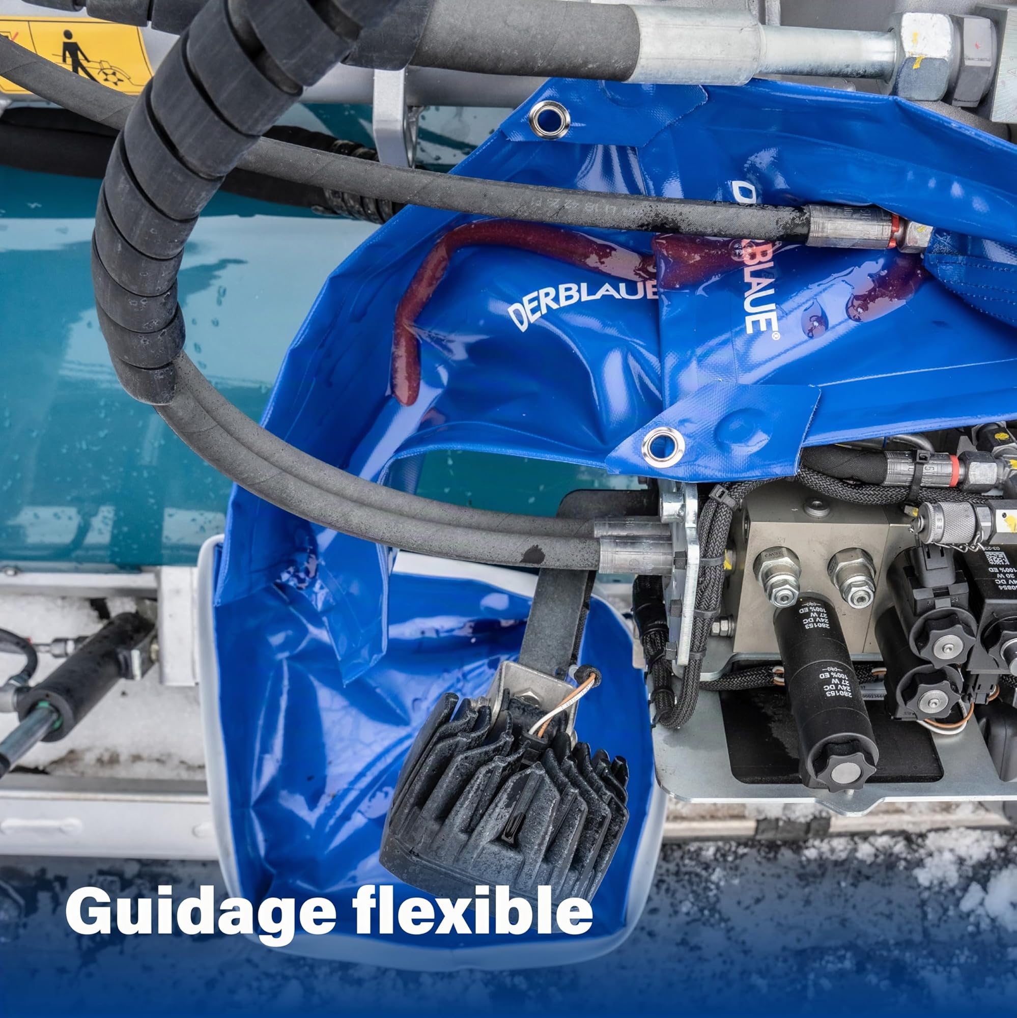 DERBLAUE® Kit de Service – Systèmes de récupération de liquides hautement flexibles – pour la récupération et le pompage des liquides dans les domaines de la construction