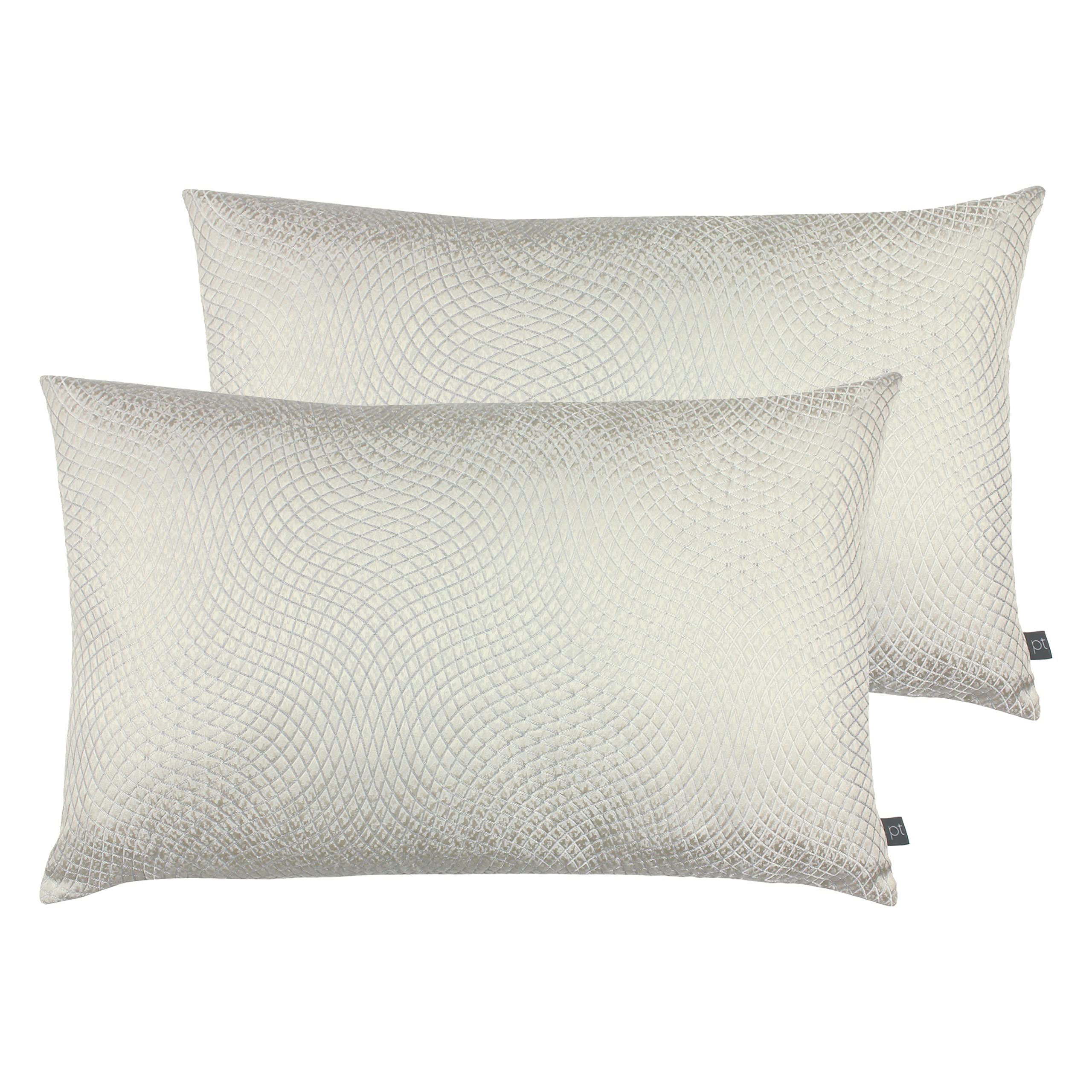Prestigious Textiles Camber Polyester Filled Cushions (Twin Pack), Polyester, Stonewash