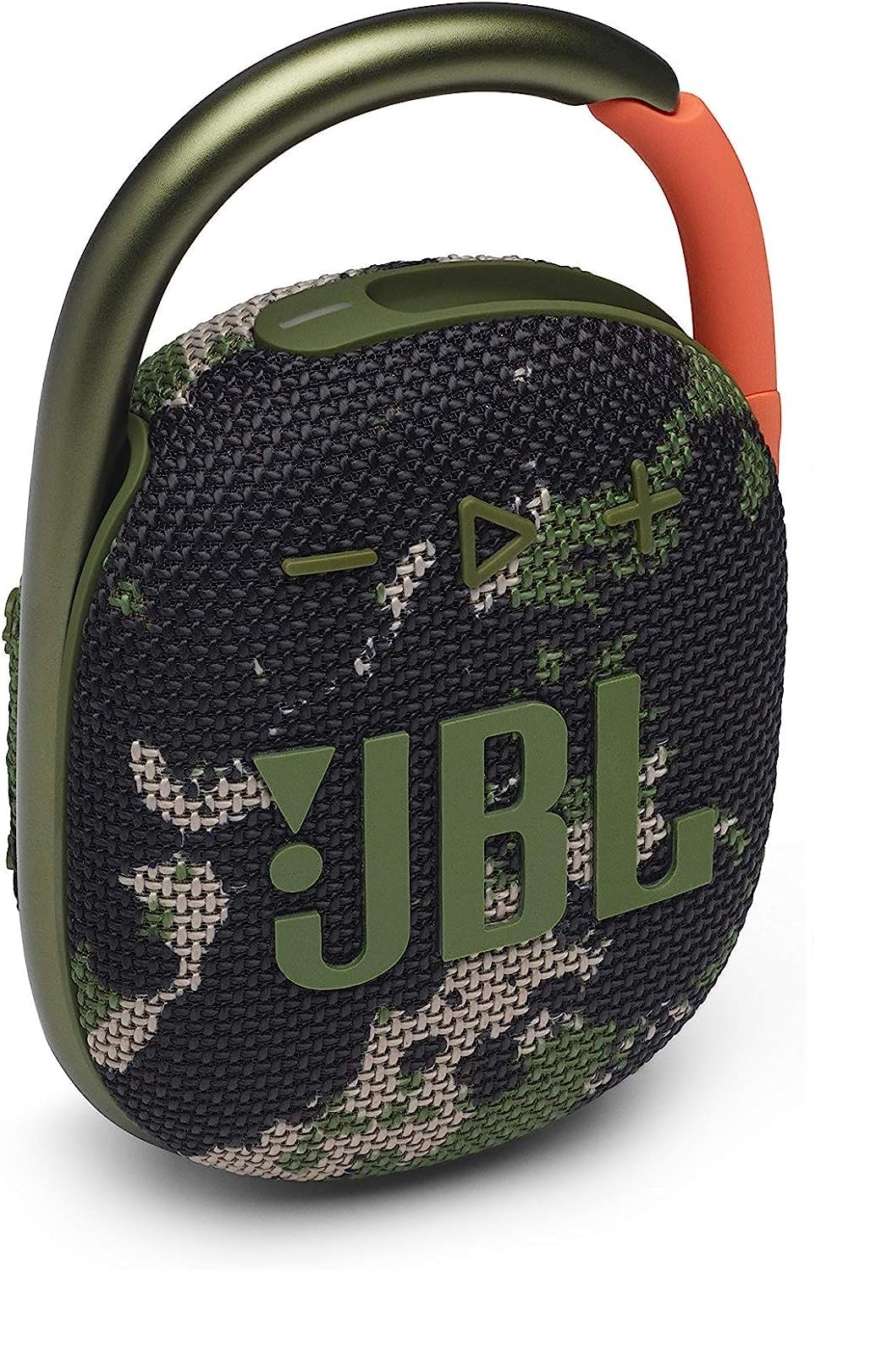 JBL Clip 4 Portable Bluetooth Speaker Bundle with Deluxe CCI Protective Carrying Pouch (Squad)