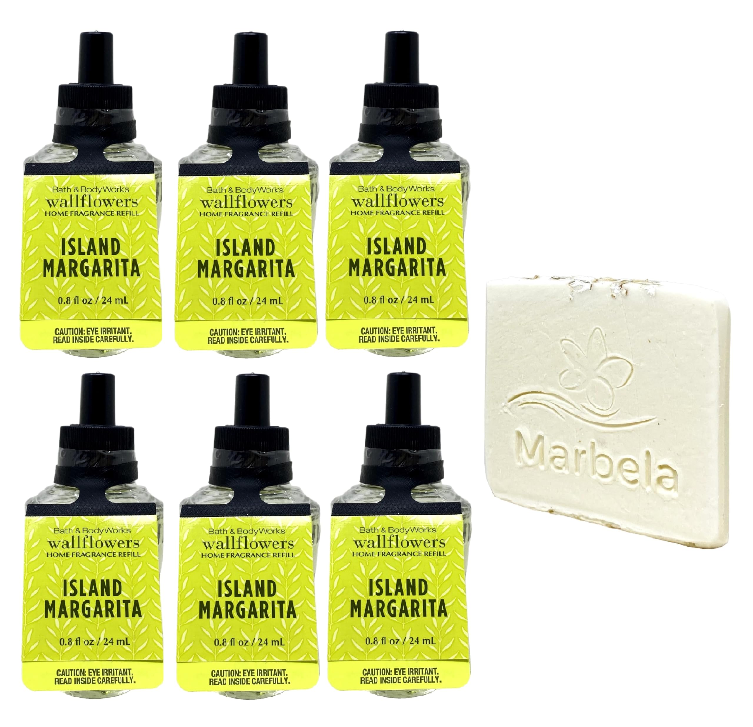 Amazon.com: Bath & Body Works Island Margarita 6 Pack Wallflowers