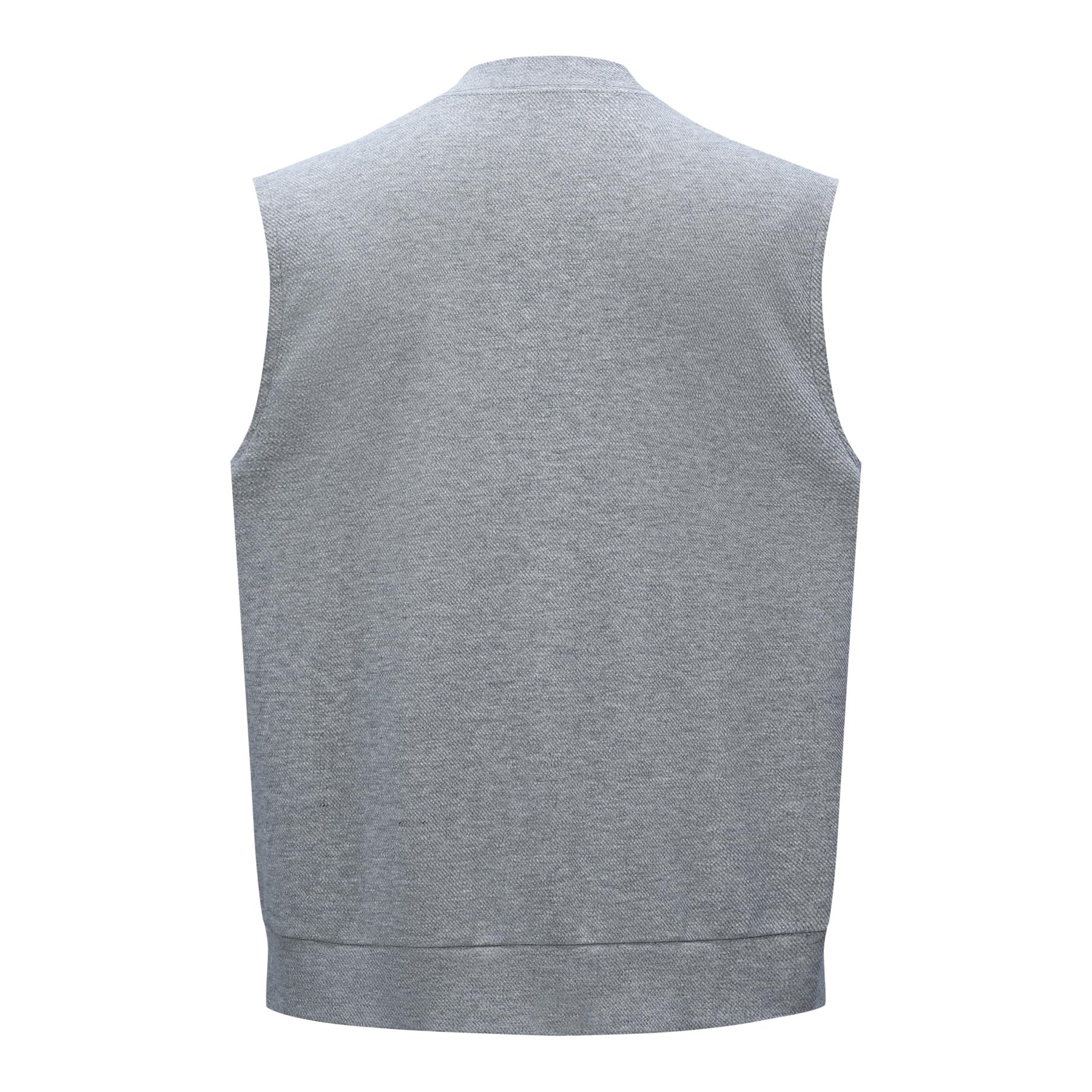 Allthemen Gilet Tricoté Homme Col V Pull sans Manches Classique avec Boutons Débardeurs Gentleman Chaud