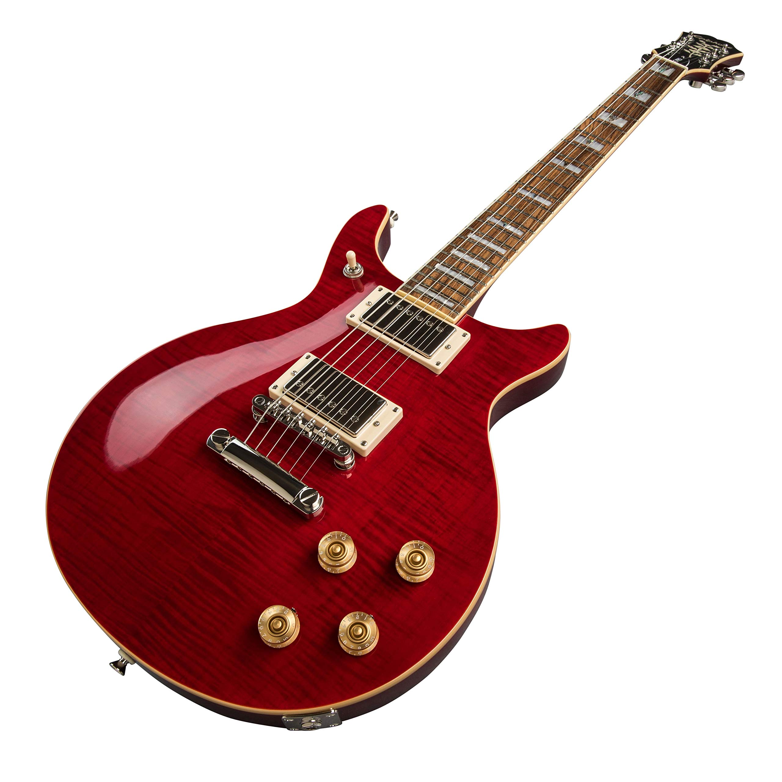 GUITARRA ELETRICA EPIPHONE LES PAUL DC PRO - BLACK CHERRY : Amazon