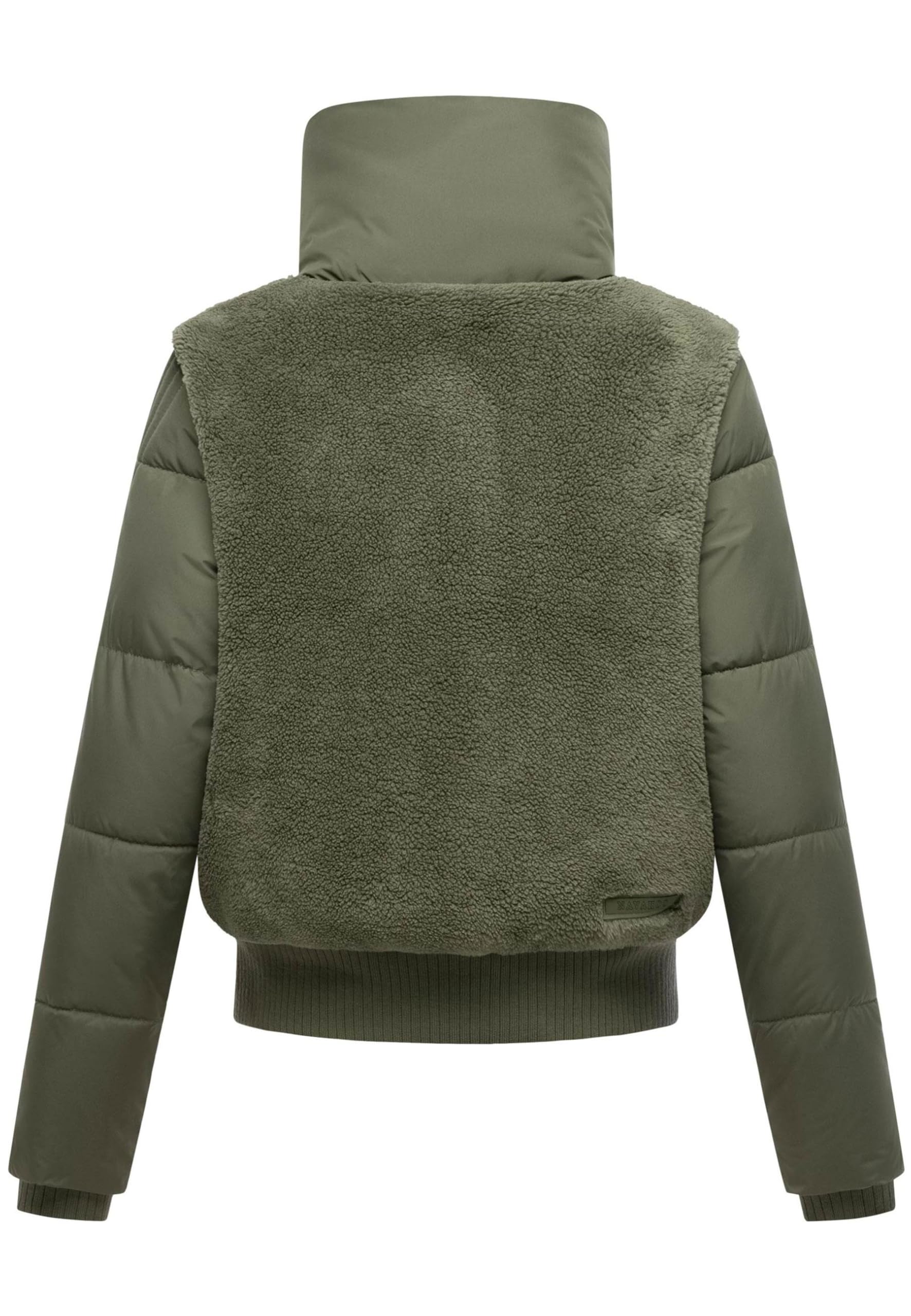 Navahoo Damen Winterjacke (XS-2XL) - mit Teddyfleece, hohem Kragen und 4 Taschen - N100